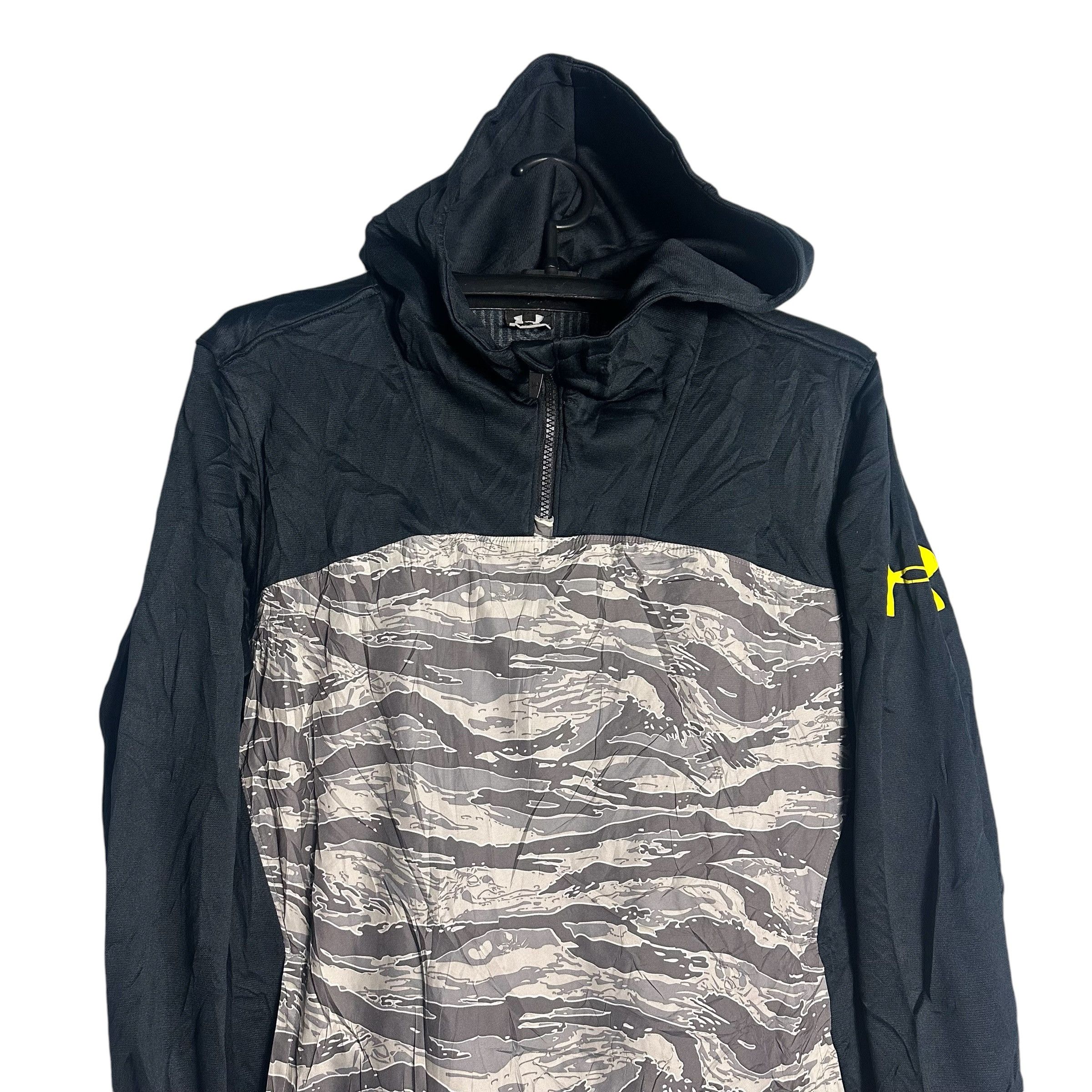 Sports Specialties × Under Armour 🔥RARE🔥Under Armour Black Forest Camo Half-Zipp Hoodie Size US L / EU 52-54 / 3 - 2 Thumbnail