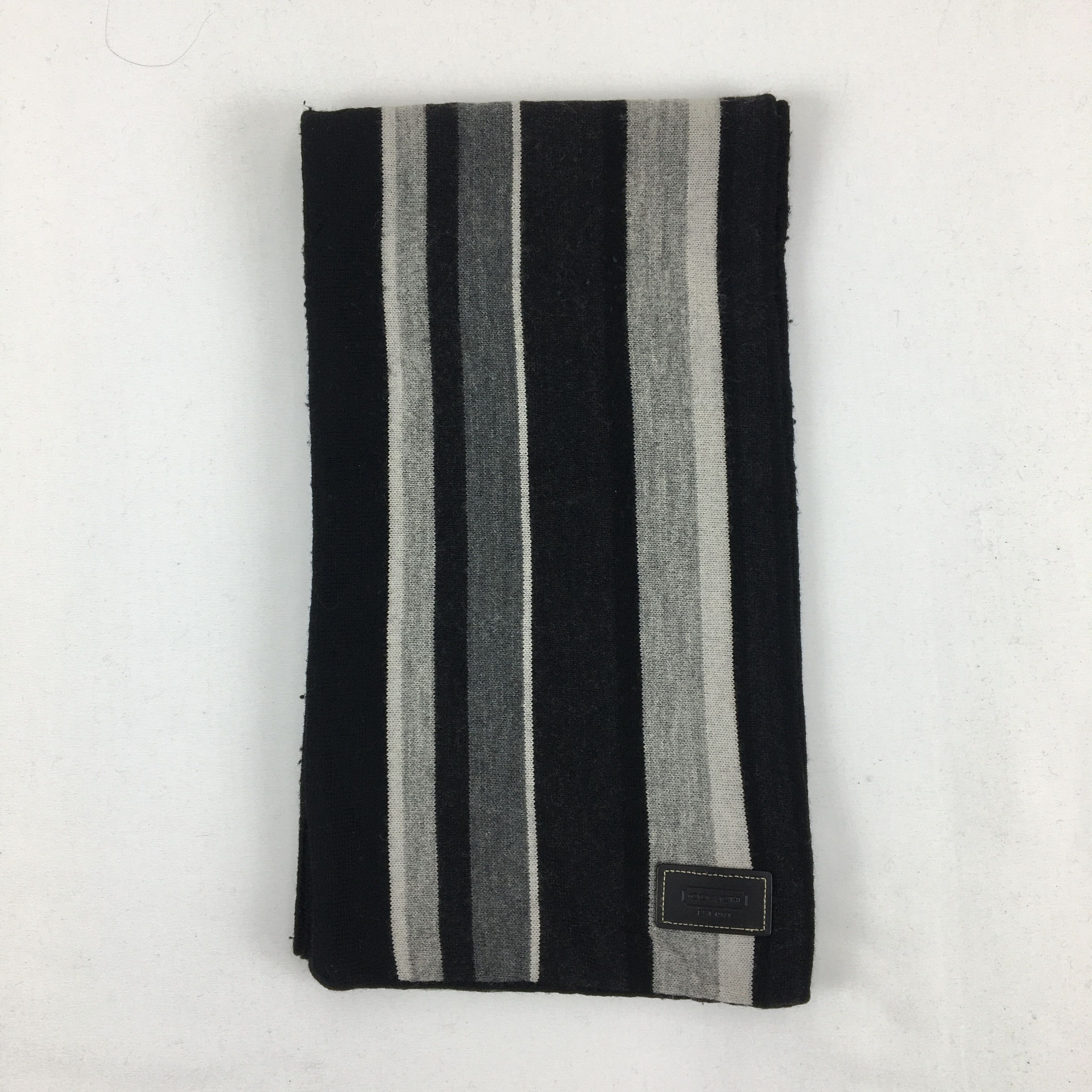Coach Vintage Coach Muffler Wool Cashmere Scarves Size ONE SIZE - 2 Thumbnail