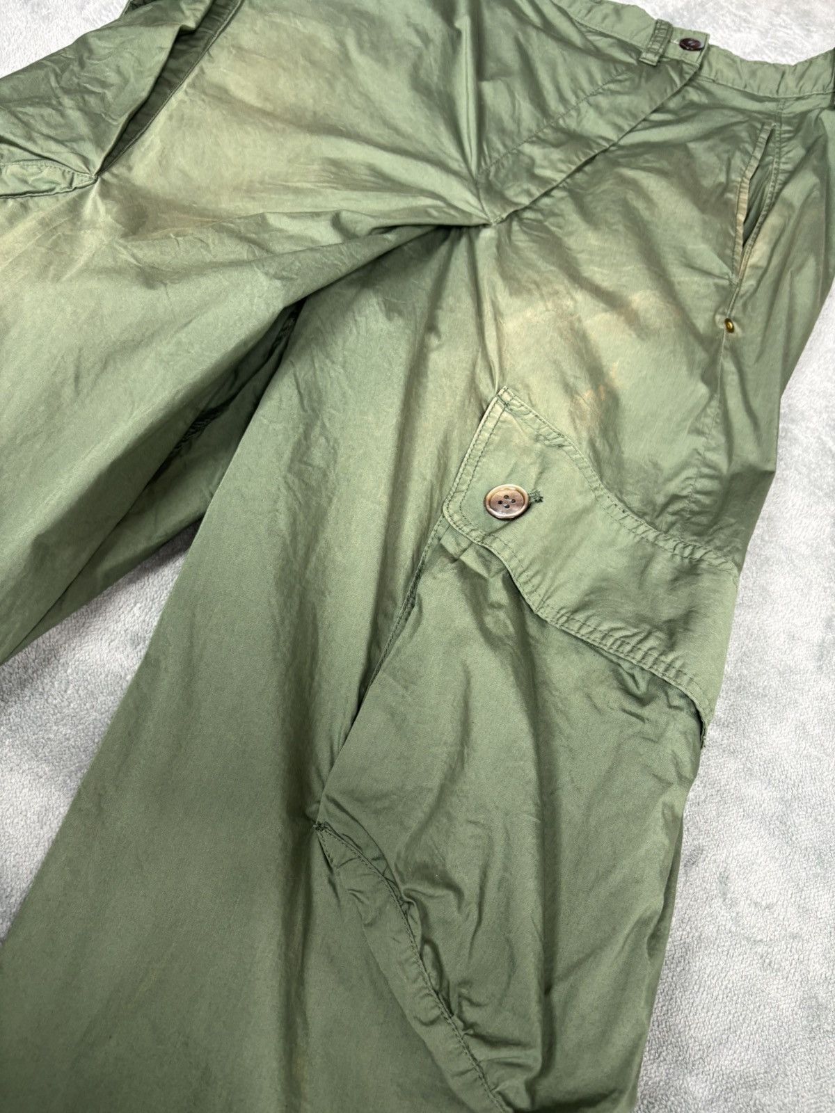 Issey Miyake Mercibeaucoup Issey Miyake Cargo CropPants S0254 Size US 30 / EU 46 - 6 Thumbnail