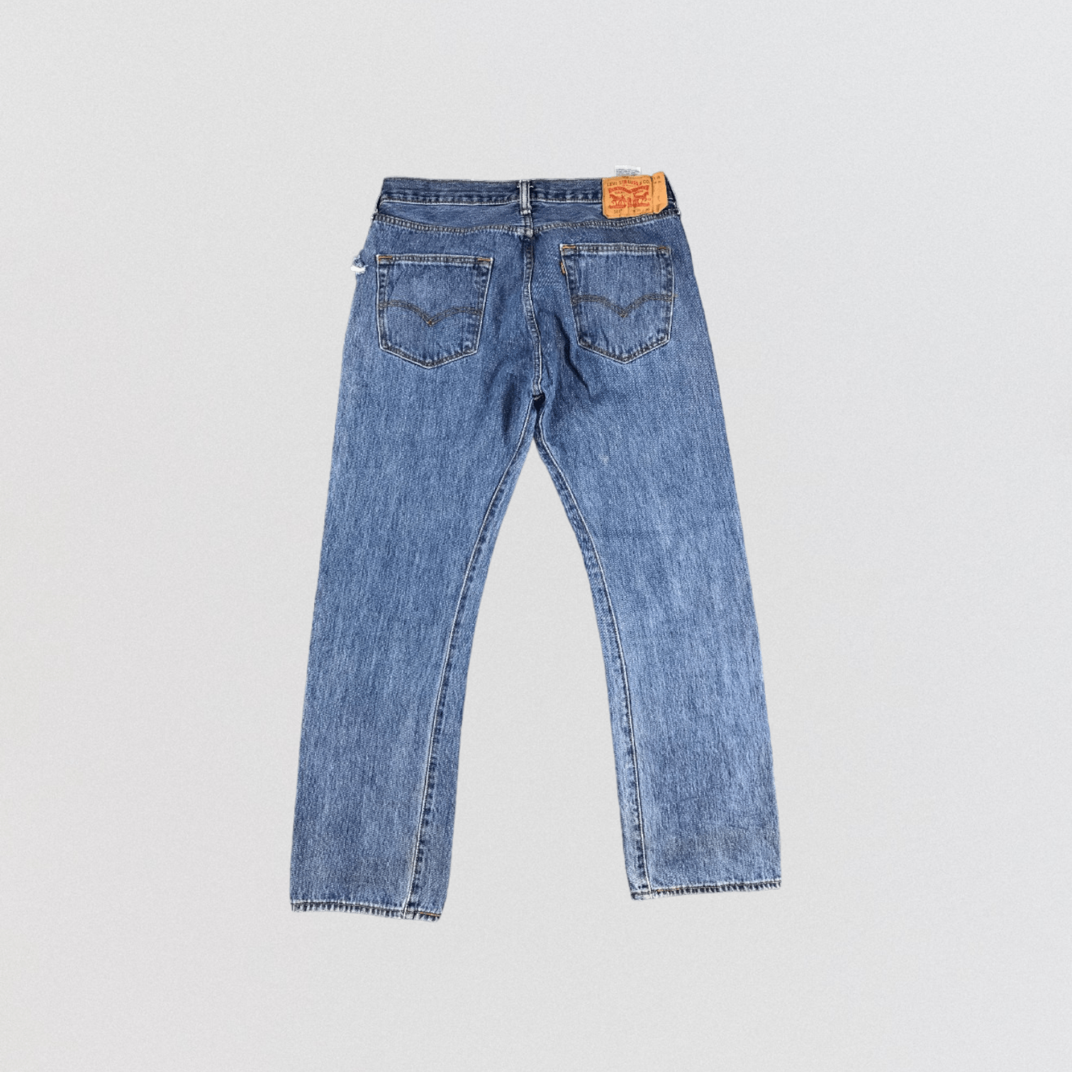 Levi's Vintage Light Wash Levis 501 Jeans-JM779 Size US 34 / EU 50 - 2 Thumbnail