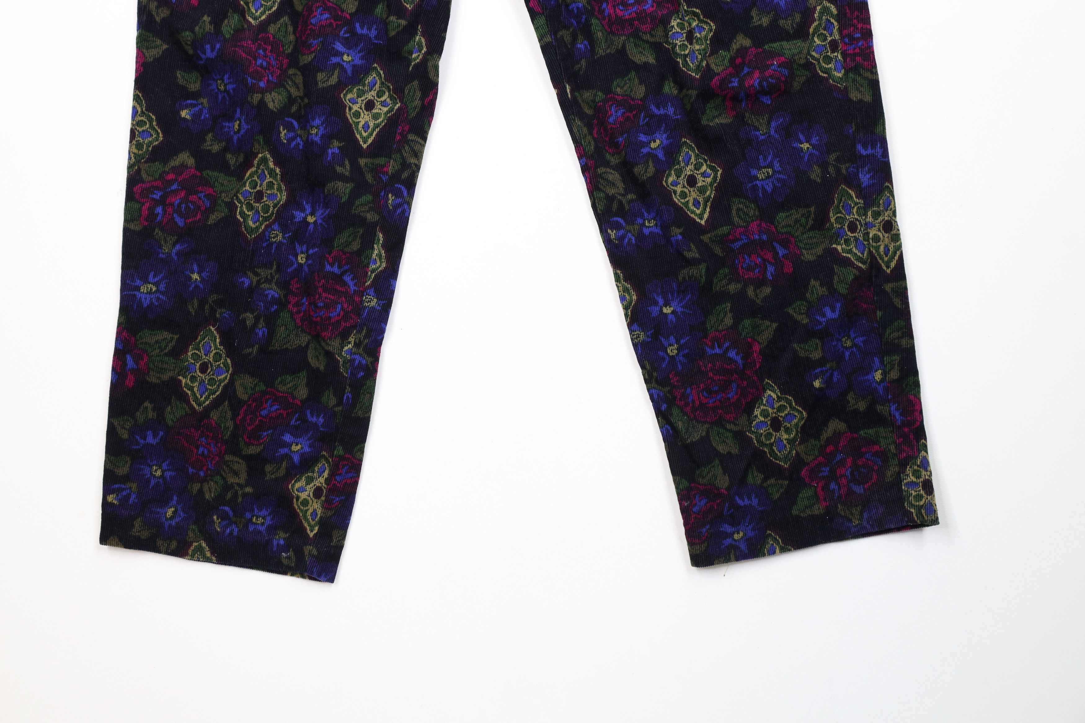 Vintage Vintage 90s Streetwear All Over Print Corduroy Pants USA Size 40" / US 18 - 4 Thumbnail