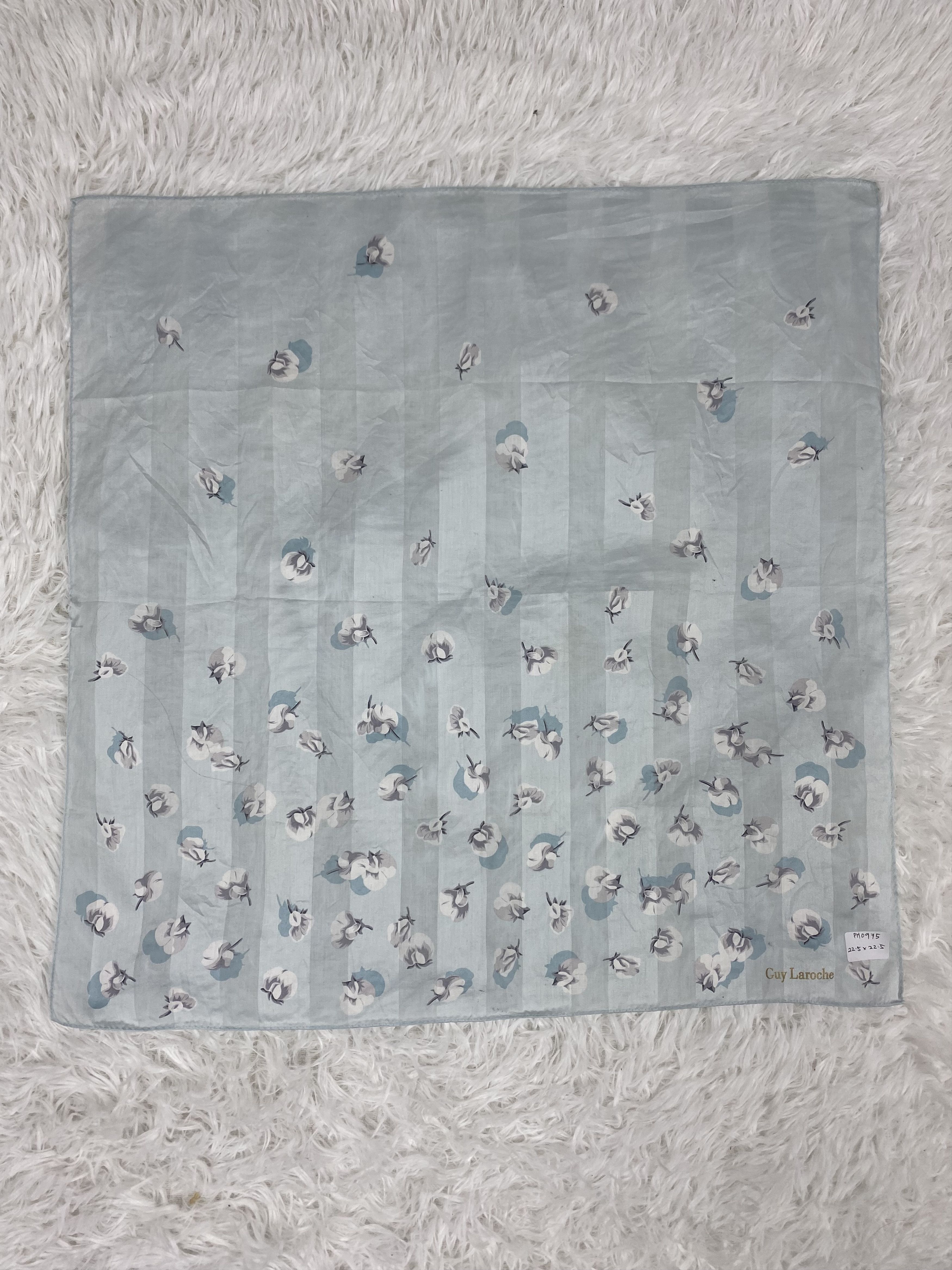 Guy Laroche × Vintage Vintage Guy Laroche Handkerchief Neckerchief PH0975 Size ONE SIZE - 3 Thumbnail