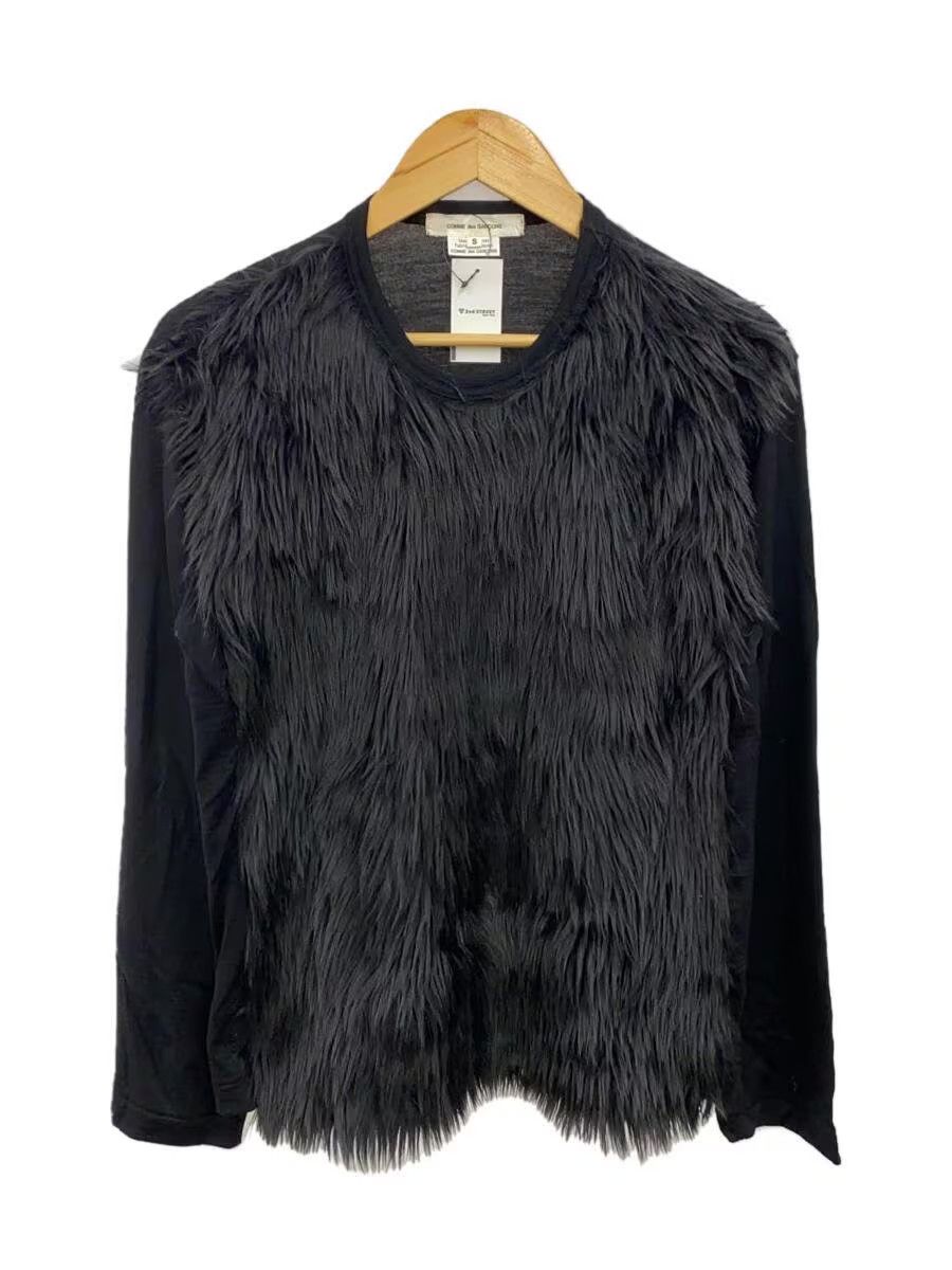AW23 Fur Long Sleeve Wool Tee