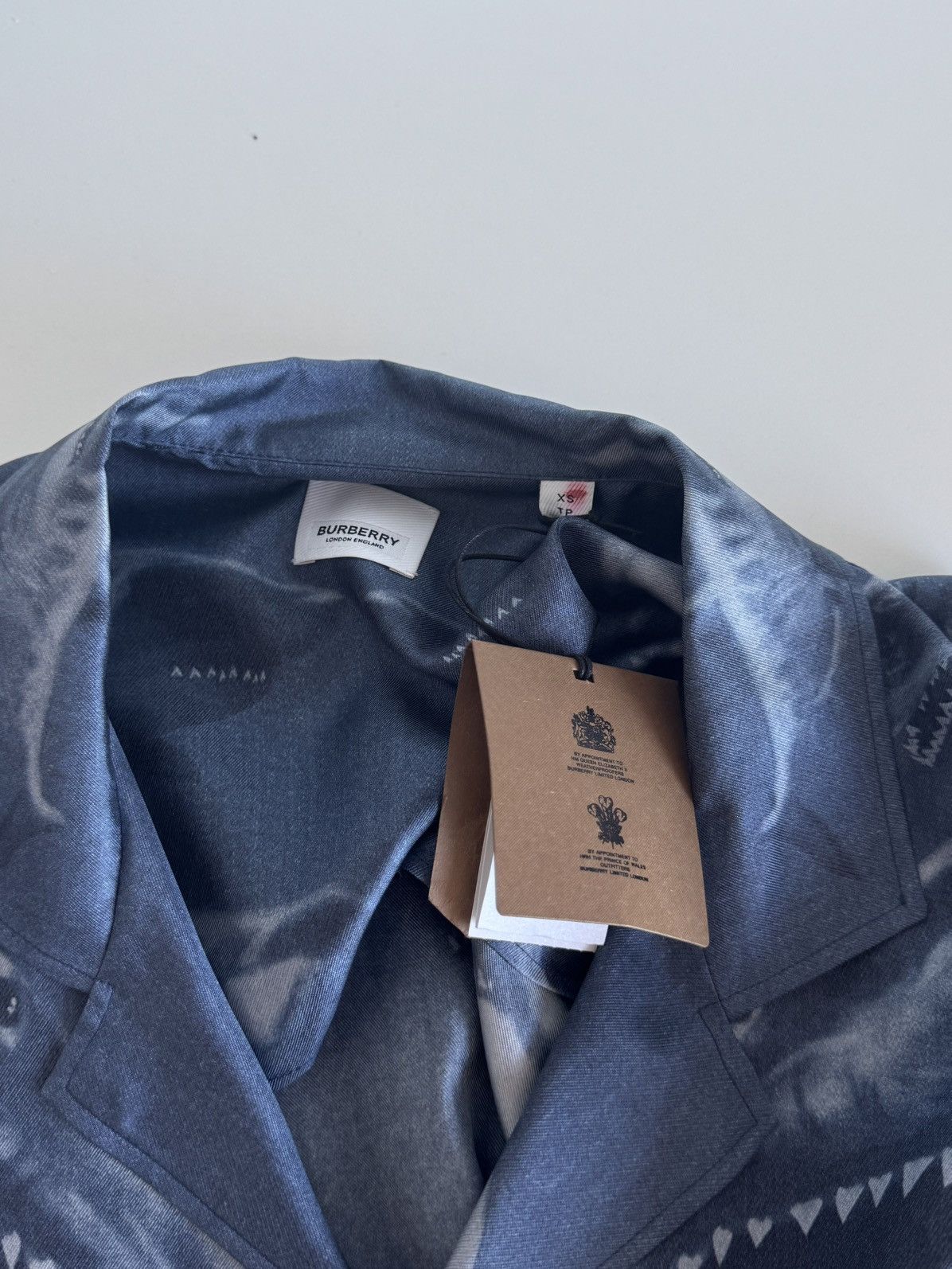 Burberry BURBERRY SILK SHIRTS | XS FIT S Size US XS / EU 42 / 0 - 6 Thumbnail