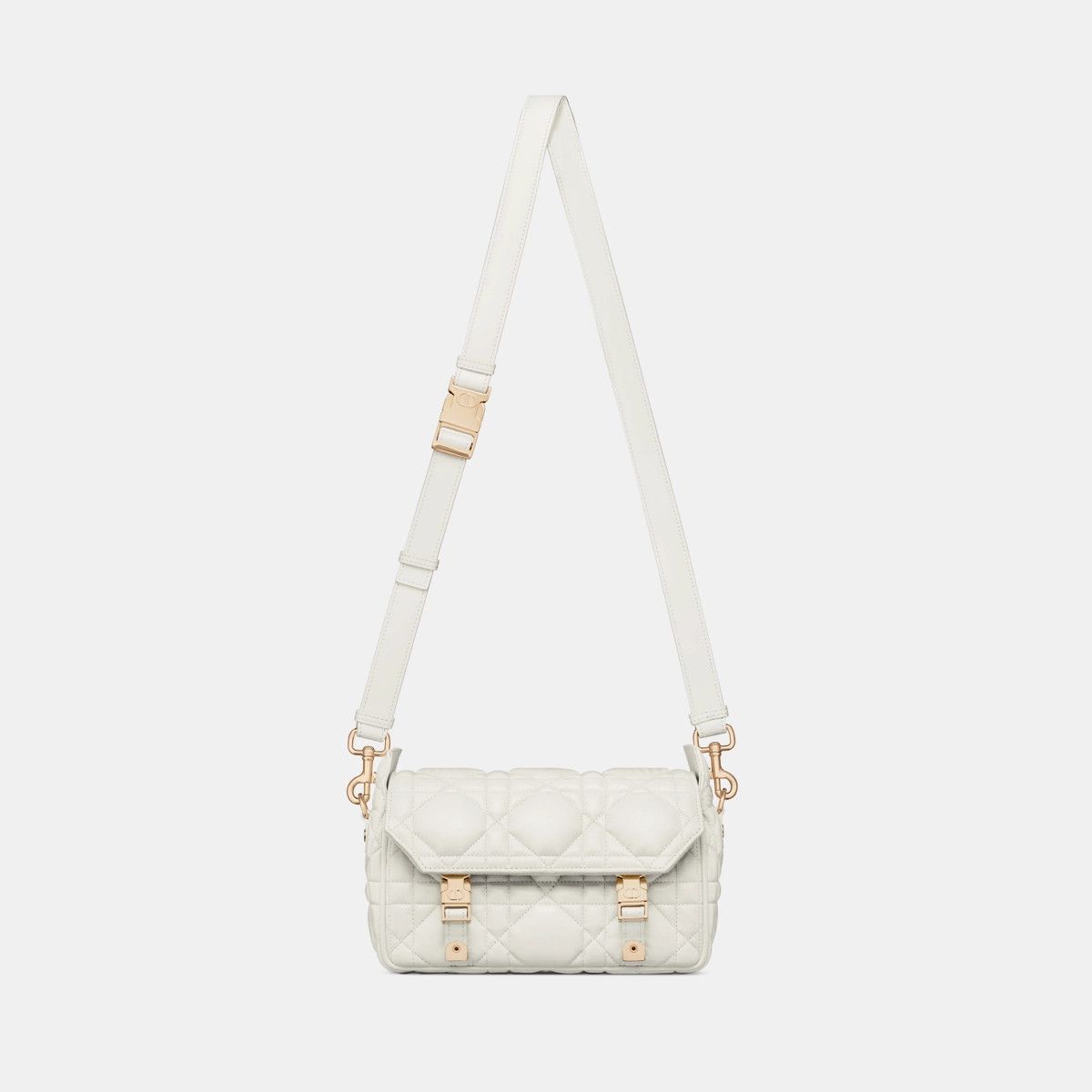 Dior o1bcso1str1124 Size: OS /Small Diorcamp Bag in White Size ONE SIZE - 4 Thumbnail