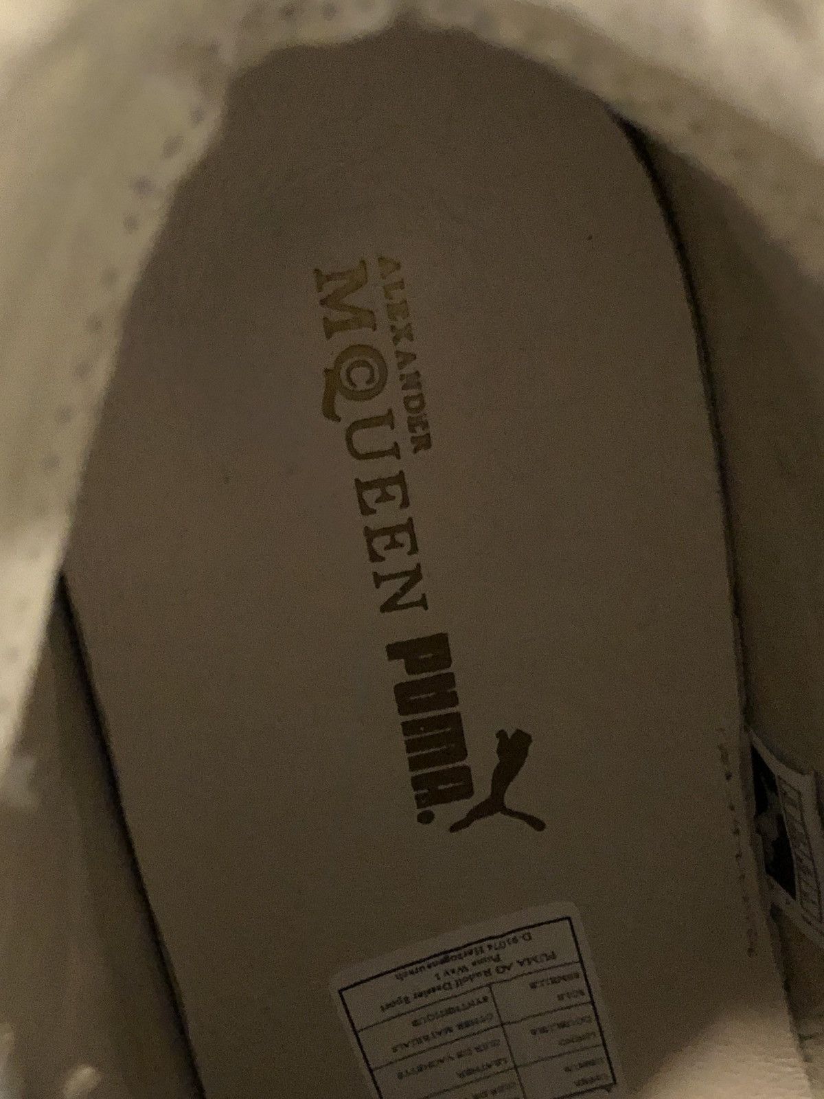 Alexander McQueen Alexander McQueen for Puma Blue Sneakers Size US 9 / IT 39 - 7 Thumbnail