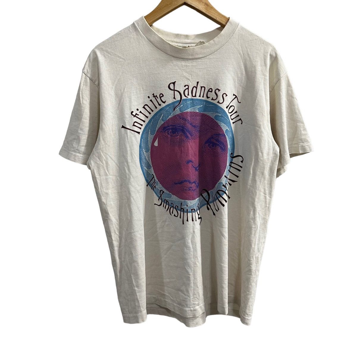 T-shirt Vintage The Smashing Pumpkins Infinite Sadness Tour 1996 - Tie-dye XL - Rare
