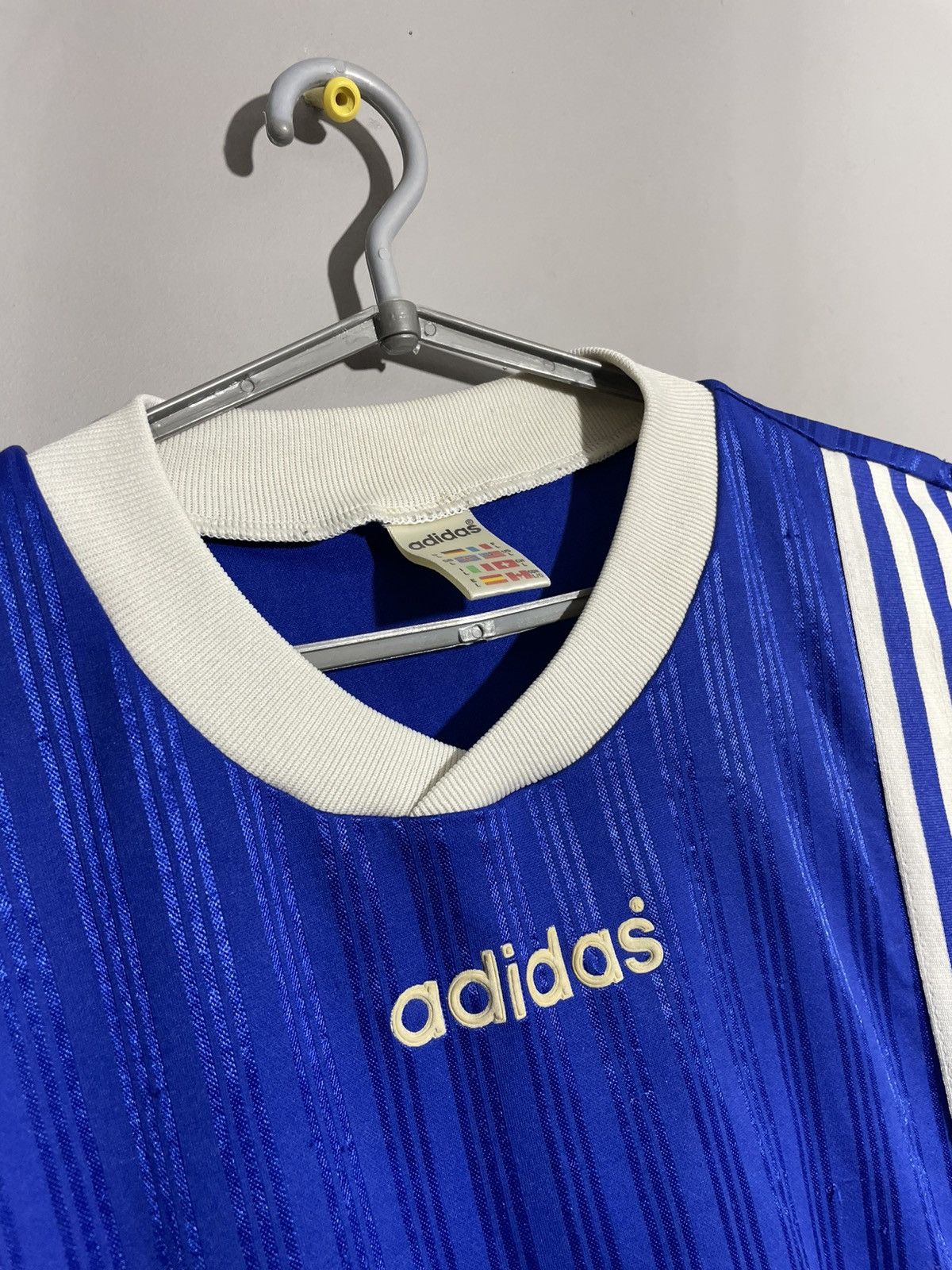 Adidas Vintage 90s Adidas Soccer jersey Adidas Ventex Size US L / EU 52-54 / 3 - 2 Thumbnail