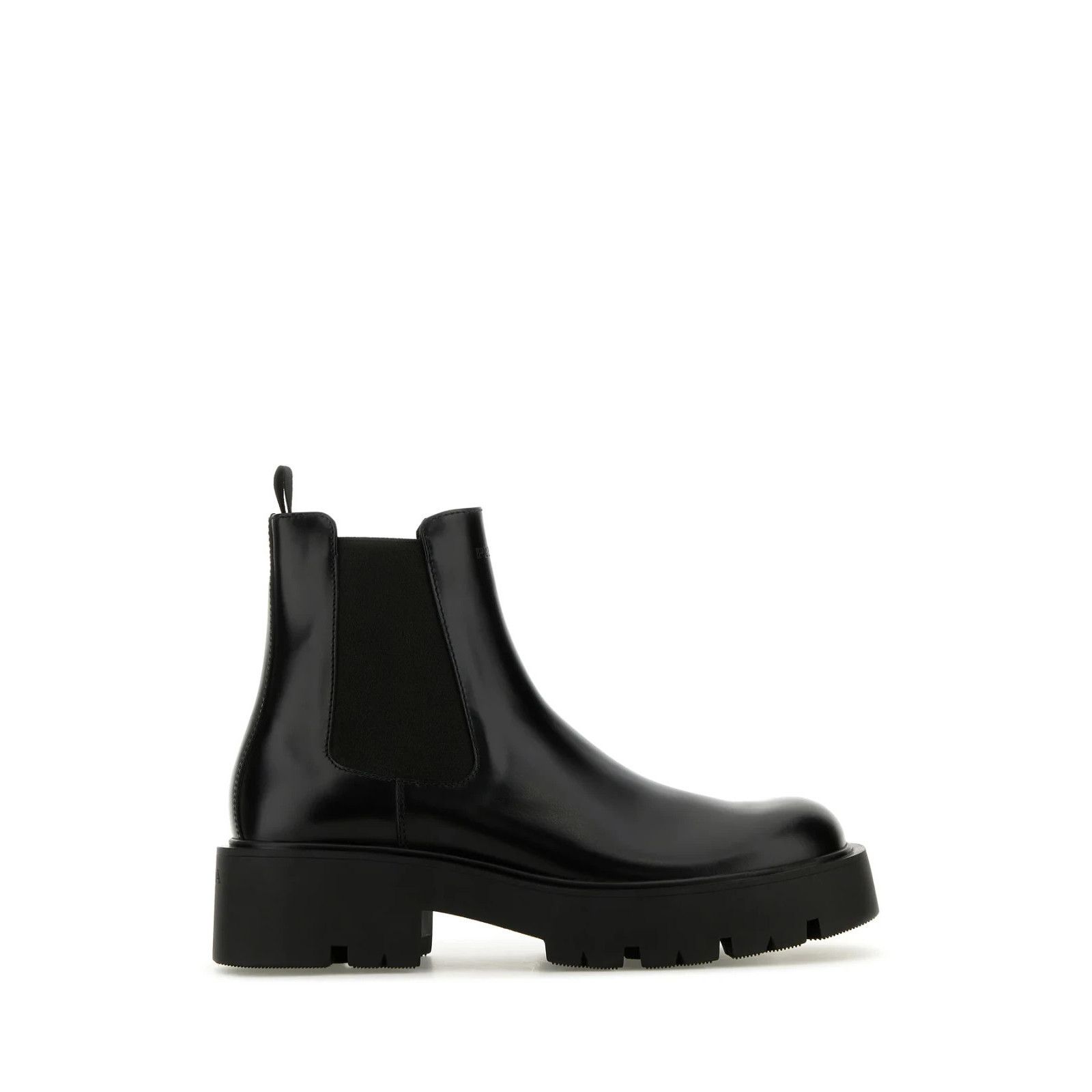 Prada PRADA Black Leather Ankle Boots New And Authentic (Men's siz Size US 11 / EU 44 - 5 Thumbnail