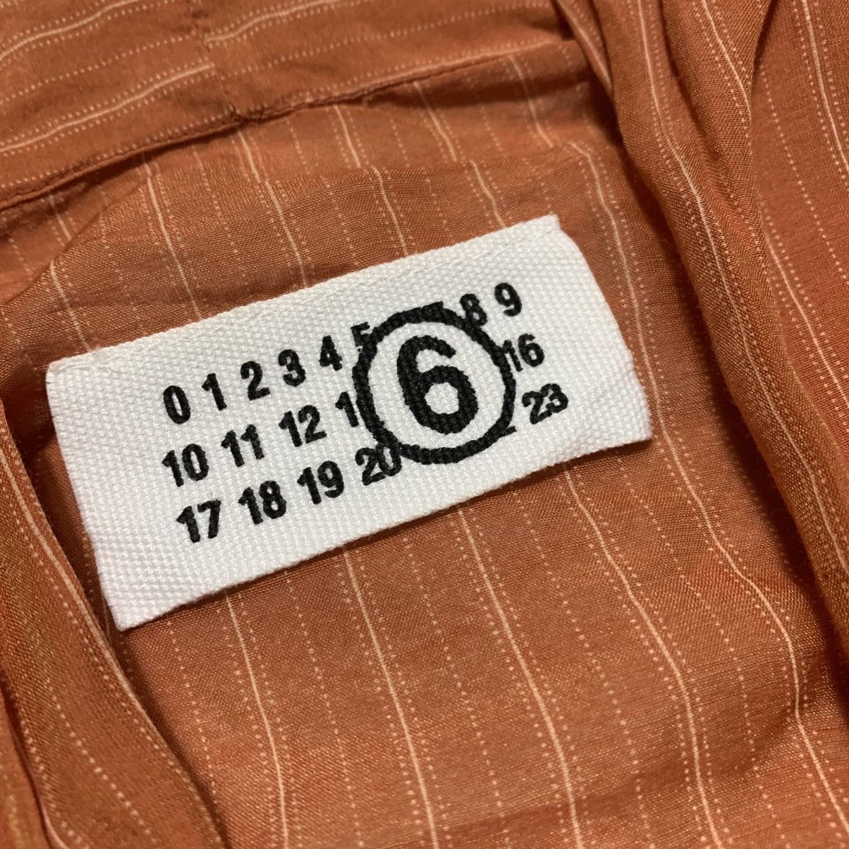 Maison Margiela Maison Martin Margeila V Neck Shirt Stripe Orange Size S / US 4 / IT 40 - 10 Thumbnail