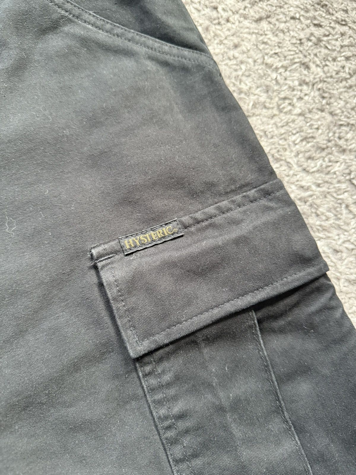 Hysteric Glamour Hysteric Glamour 2025 Black Cargo Pants Medium M Size US 32 / EU 48 - 10 Thumbnail