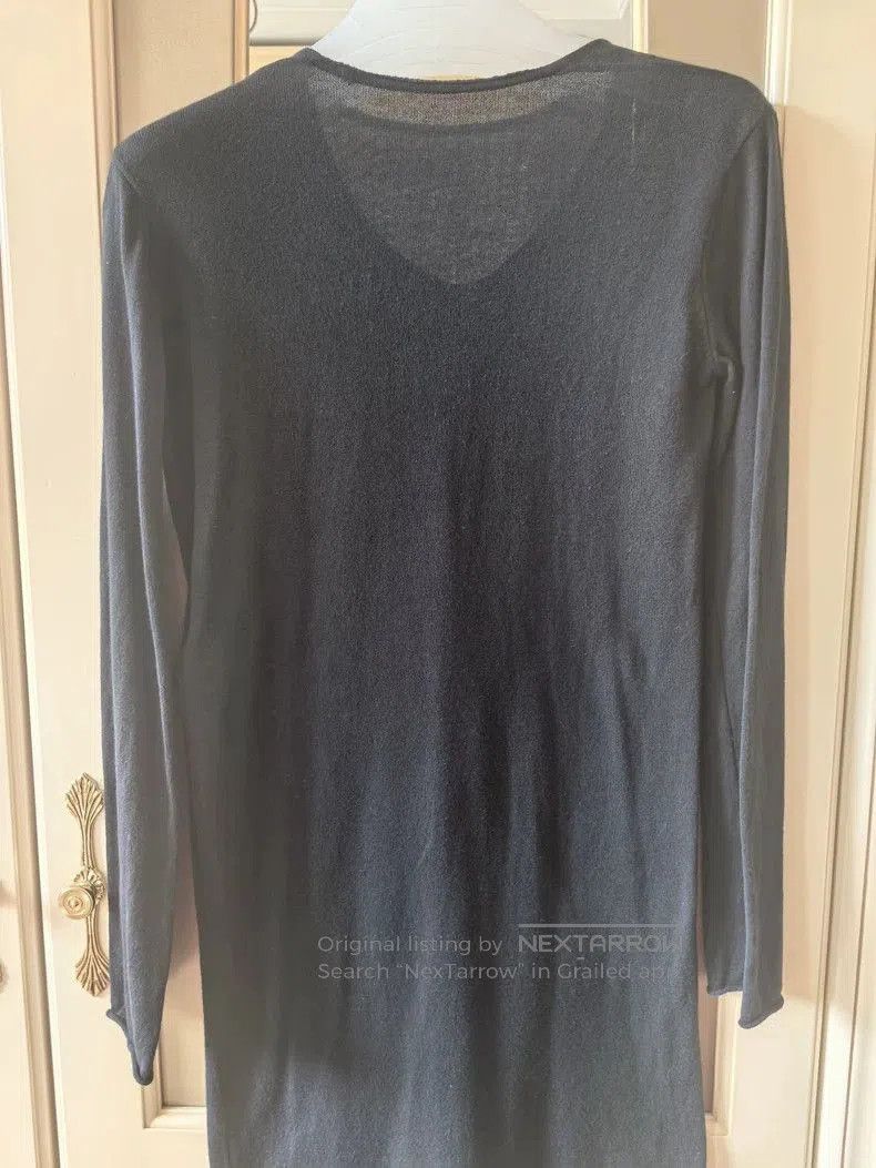 Yohji Yamamoto Yohji Yamamoto Black Long Sleeve Top Size US M / EU 48-50 / 2 - 5 Thumbnail