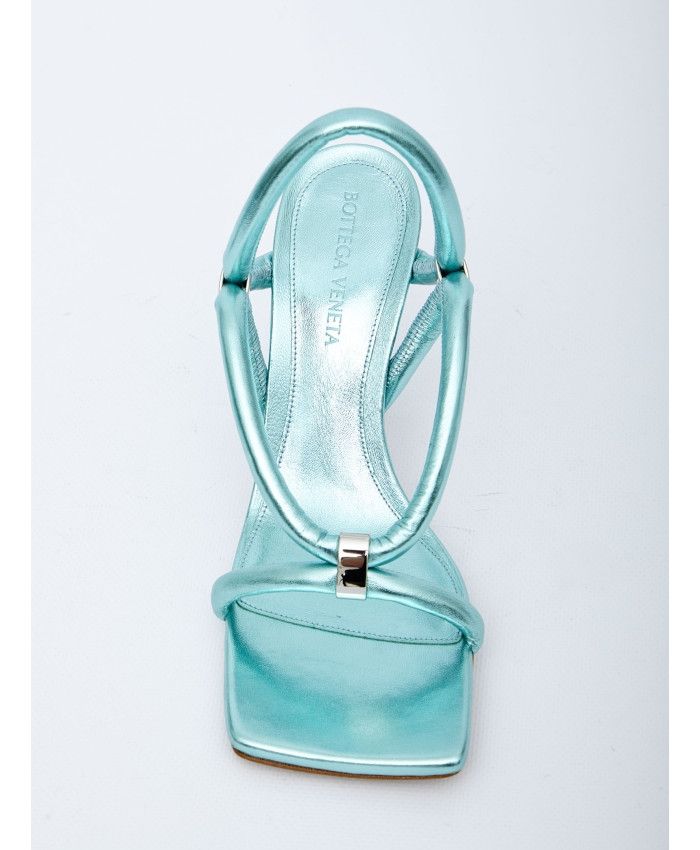 Bottega Veneta o1n1vont1024 Stretch Strap Sandals in Icy Moon Size US 6.5 / IT 36.5 - 6 Thumbnail