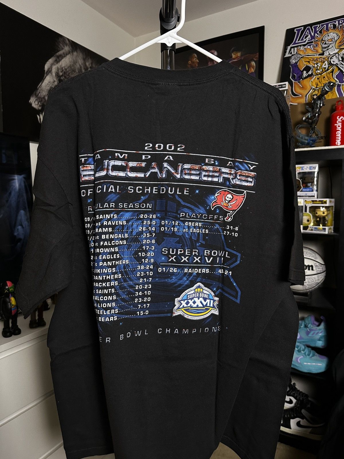 Vintage Vintage NFL Superbowl Tee🔥 Size US XL / EU 56 / 4 - 4 Thumbnail