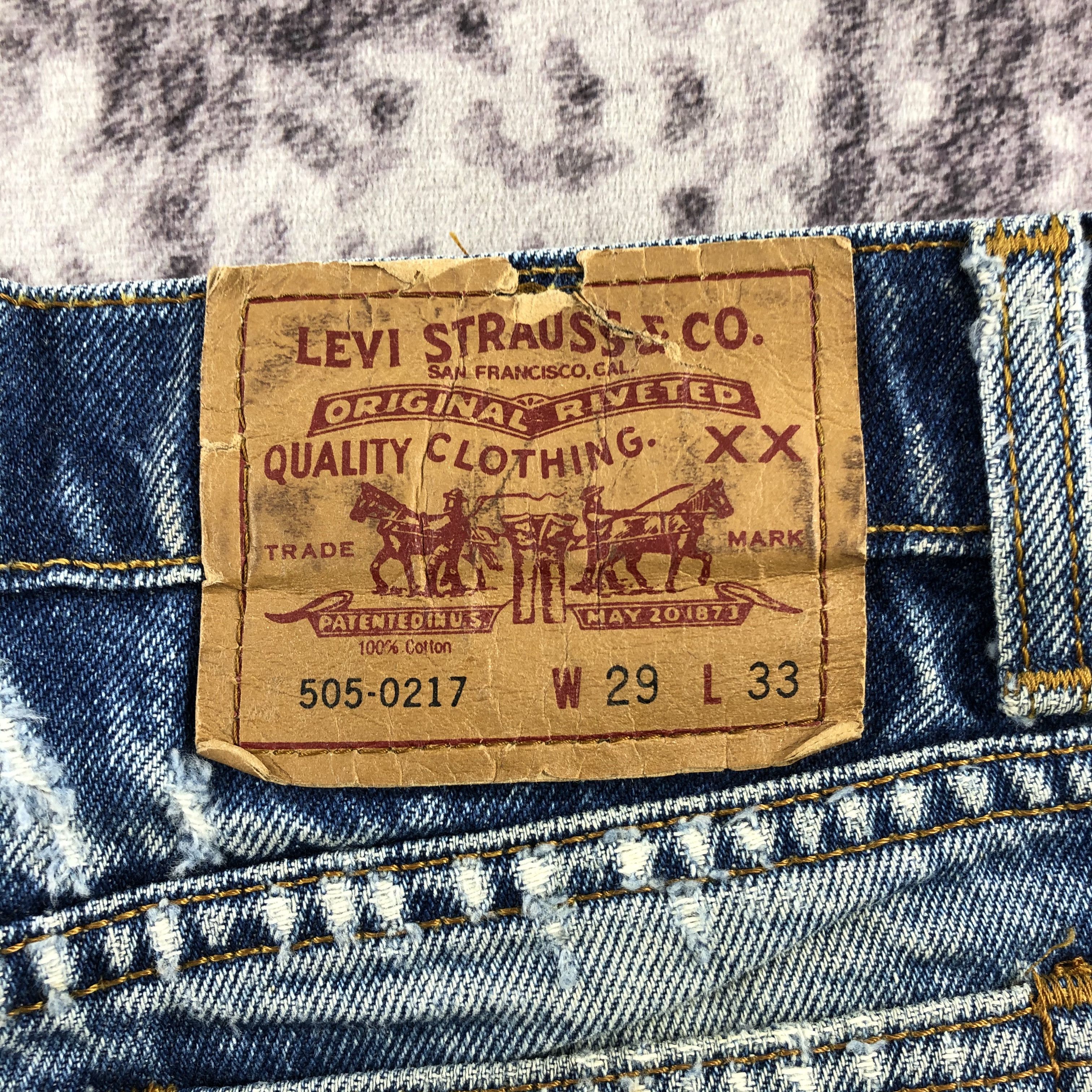 Levi's × Vintage 90s Vintage Levis 505 Jeans-JM2789 Size US 28 / EU 44 - 5 Thumbnail
