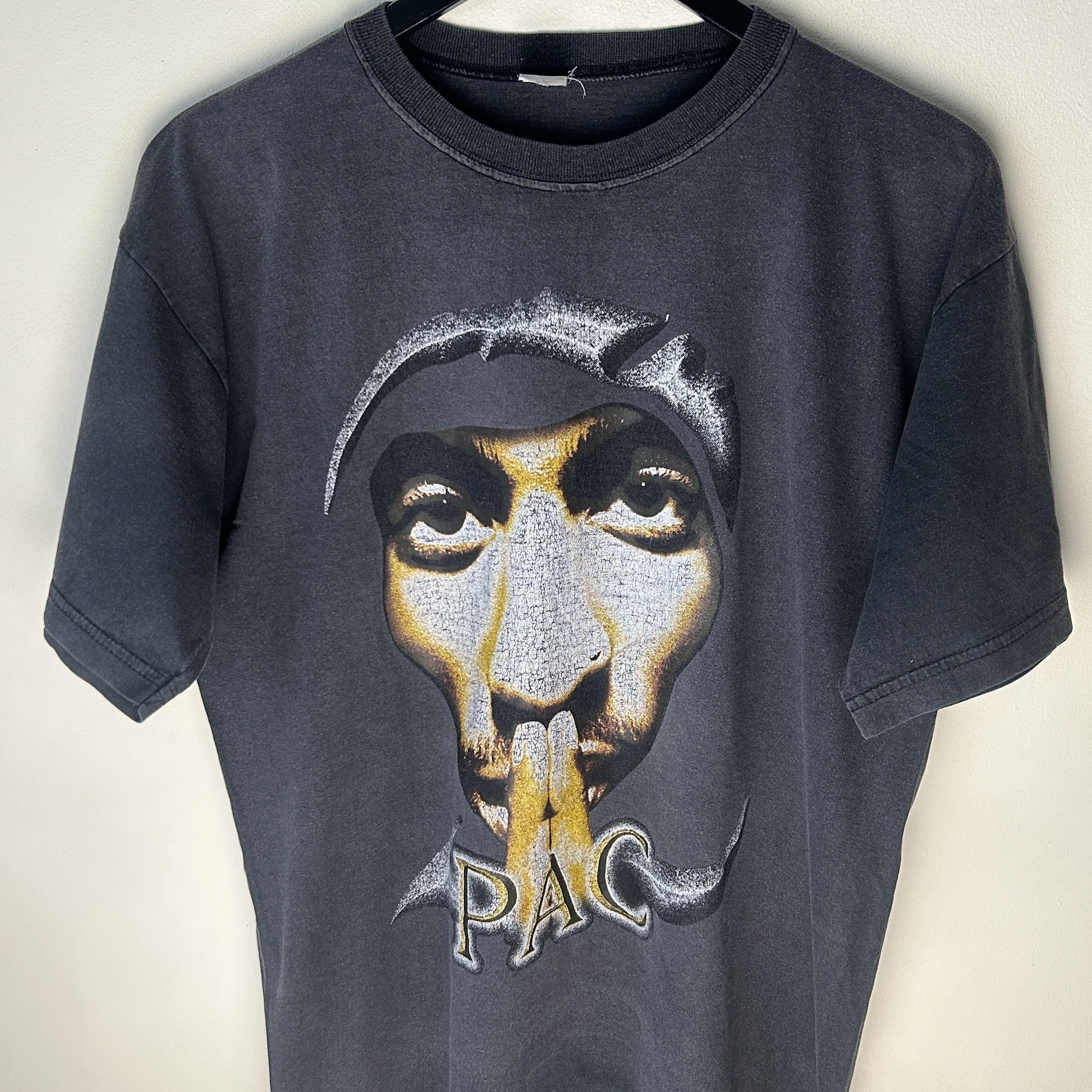 Band Tees Vintage 2Pac Rap T-shirt Size US L / EU 52-54 / 3 - 2 Thumbnail