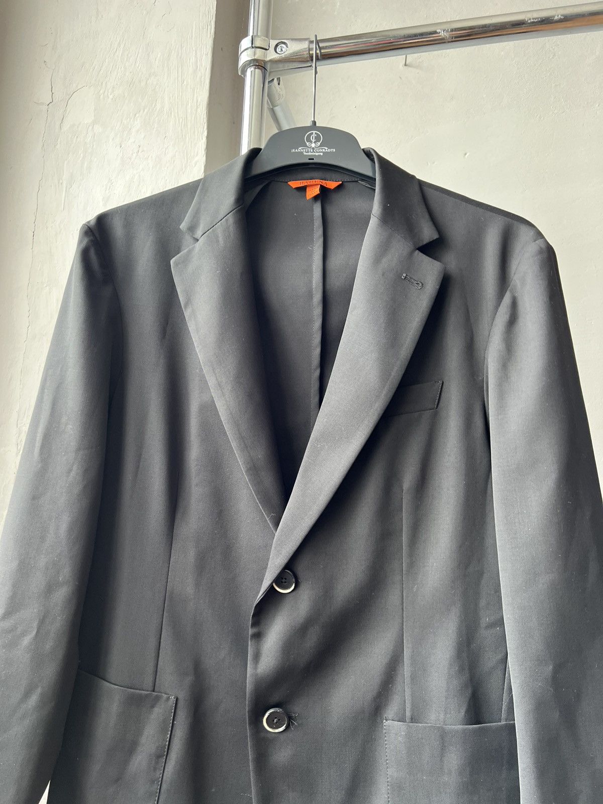 Barena Venezia BARENA VENEZIA BLACK CLASSIC MENS WOOL BLAZER JACKET SIZE 50 Size 50R - 5 Thumbnail