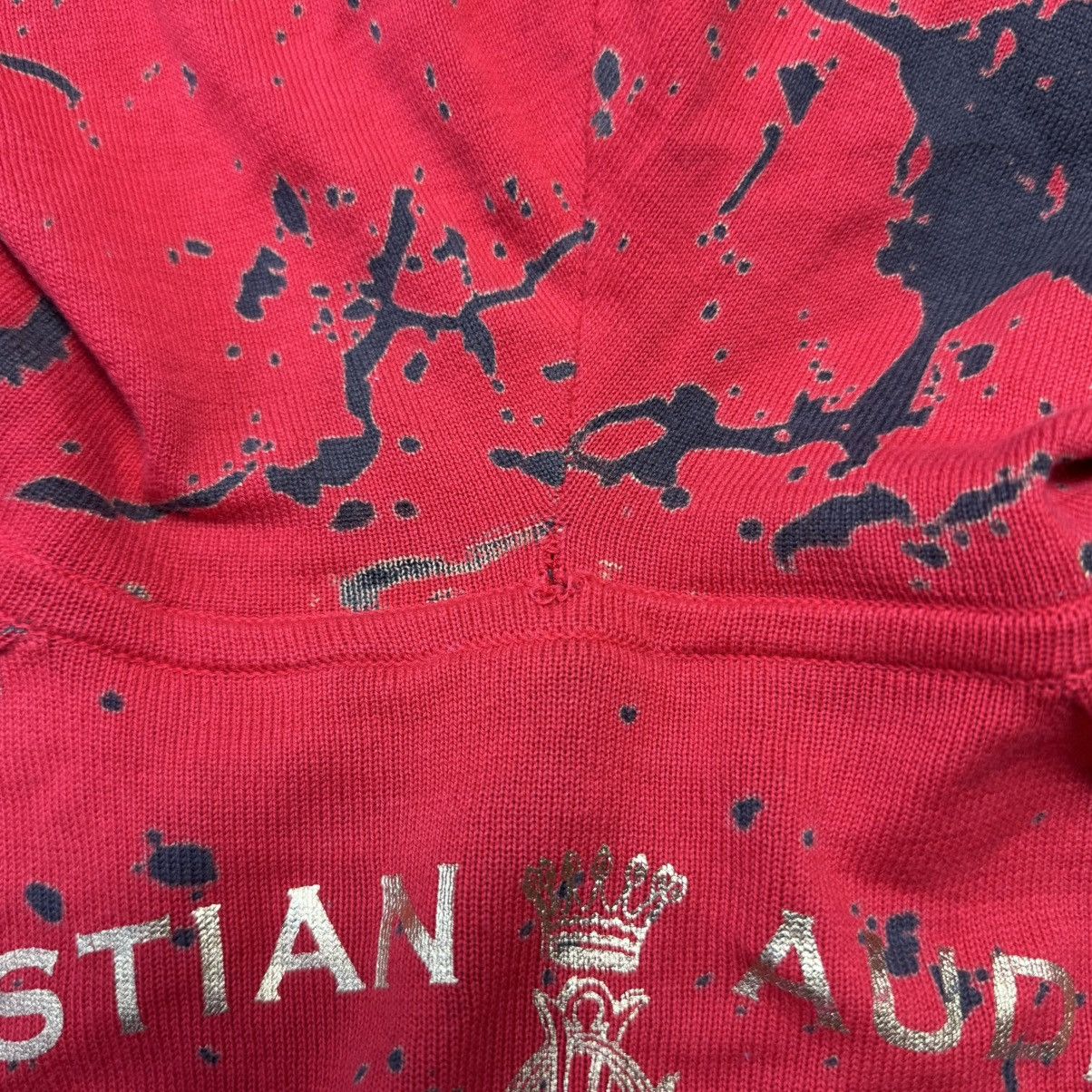 Christian Audigier × Ed Hardy × Vintage Vintage Blood Rose Christian Audiger Zip Up Hoodie y2k Size XL / US 12-14 / IT 48-50 - 9 Thumbnail