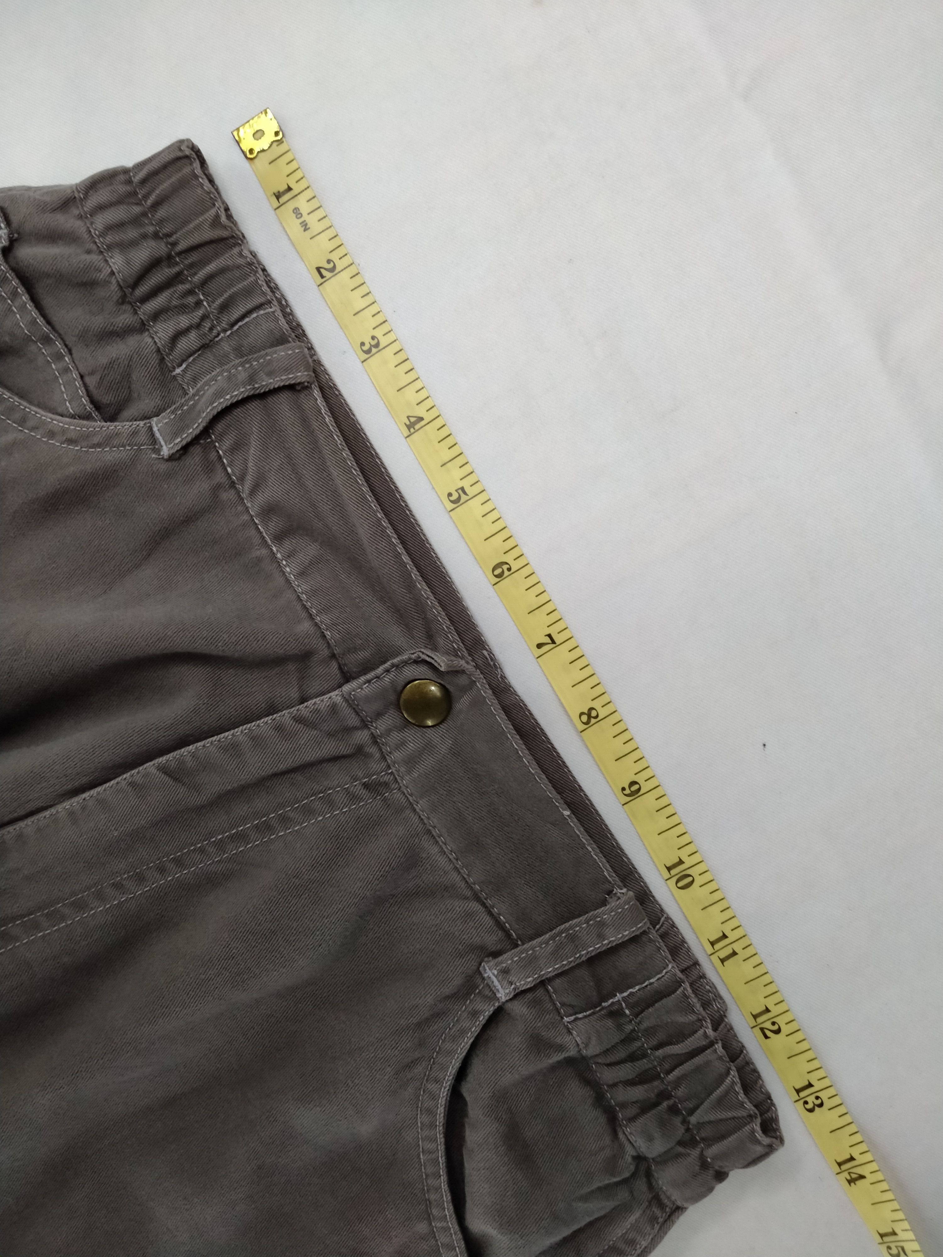 Japanese Brand Sivad Japanese Brand Elastic Cargo Multi Pocket Pants -CP137 Size US 26 / EU 42 - 5 Thumbnail