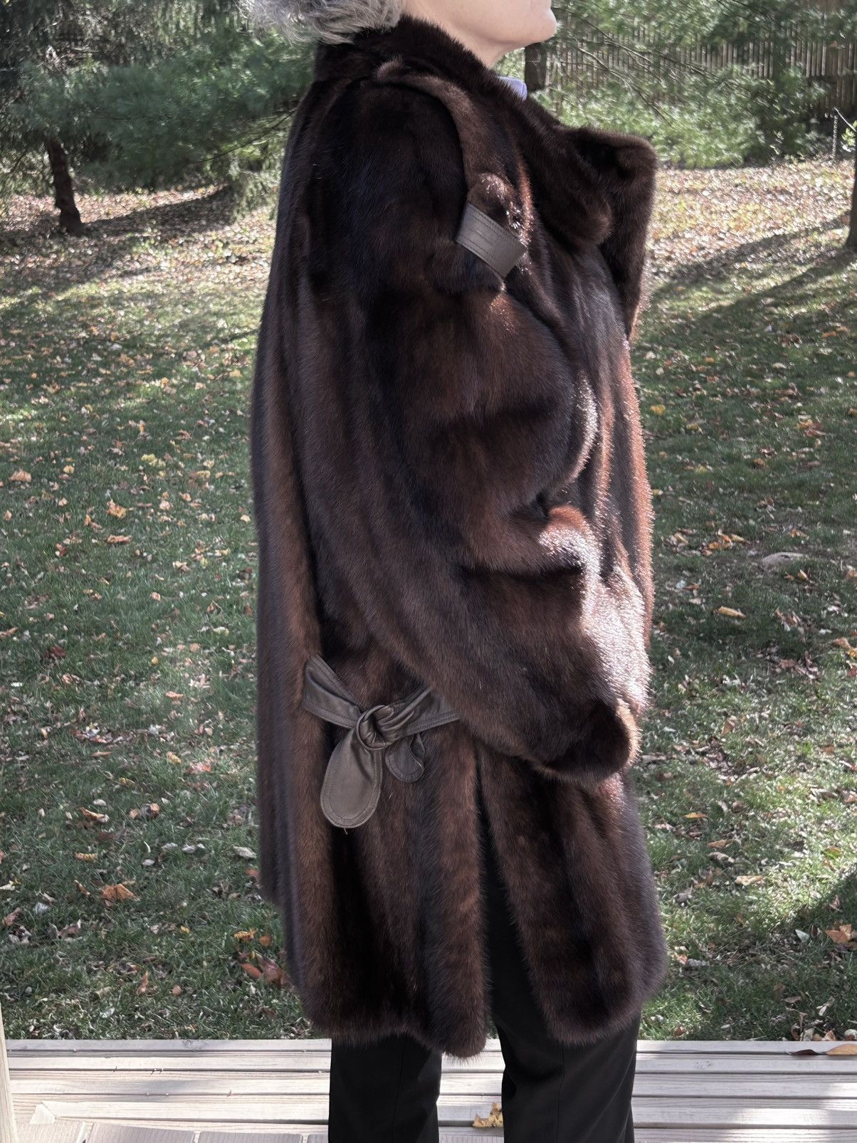 Custommade Natural Brown Mink Stroller Size L / US 10 / IT 46 - 7 Thumbnail