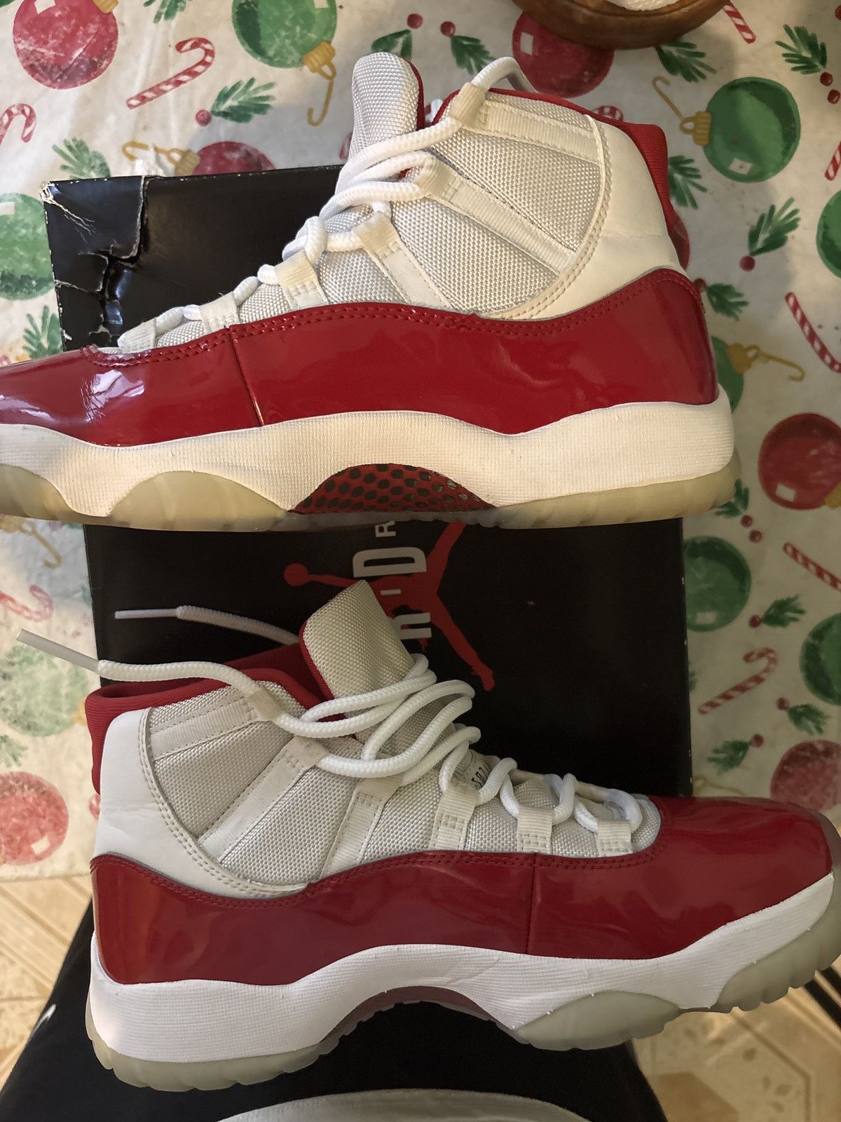 Jordan Brand × Nike JORDAN 11 CHERRY MENS US 9.5 Size US 9.5 / EU 42-43 - 1 Thumbnail