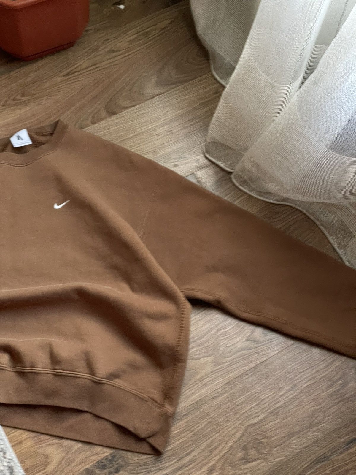 Nike × Vintage Nike boxy fit sweatshirt vintage style Size US L / EU 52-54 / 3 - 4 Thumbnail