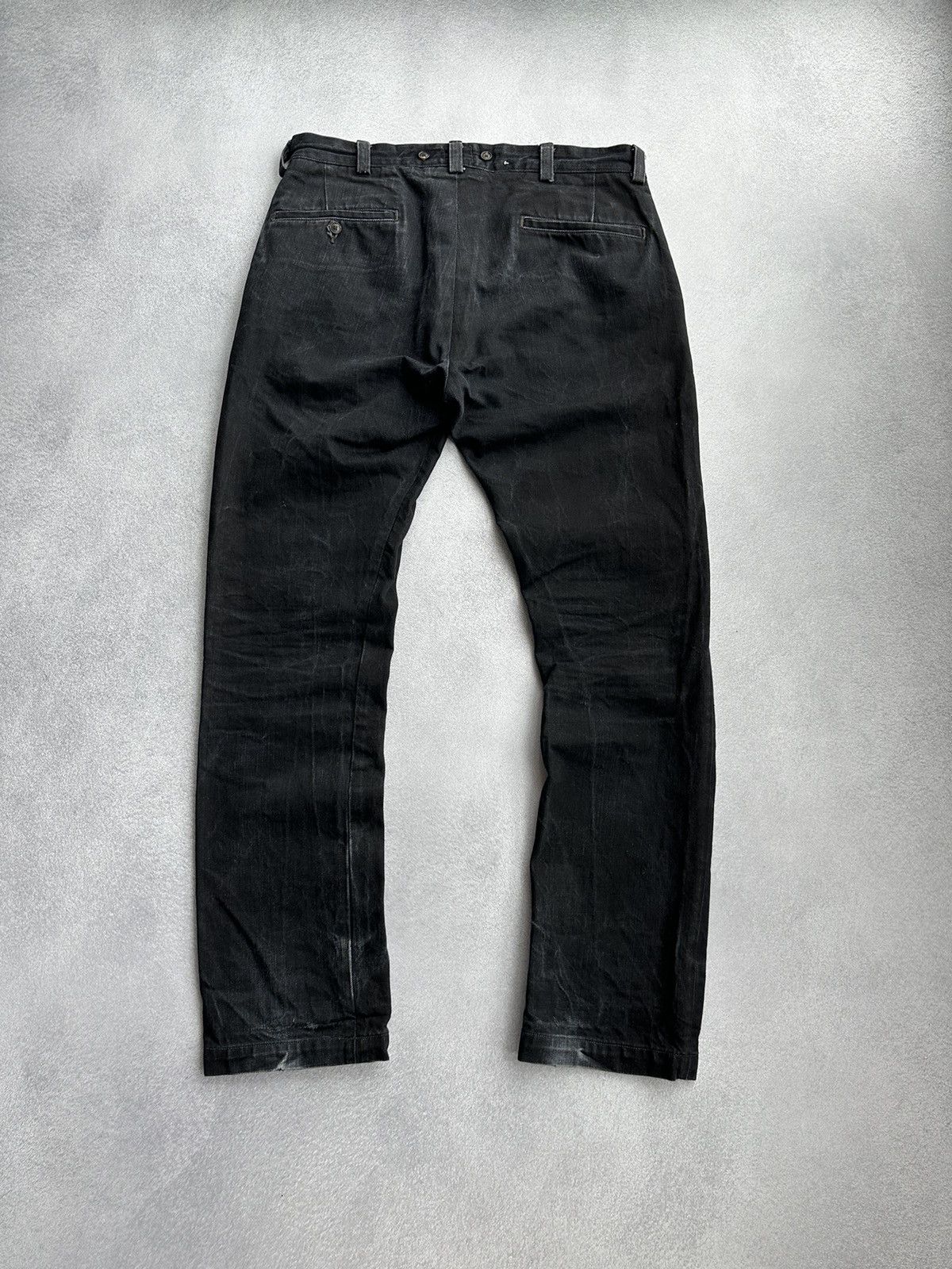 Lee × Vintage Vintage Lee 101 Rider Cowboy Black Heavy Jeans Size US 32 / EU 48 - 10 Thumbnail