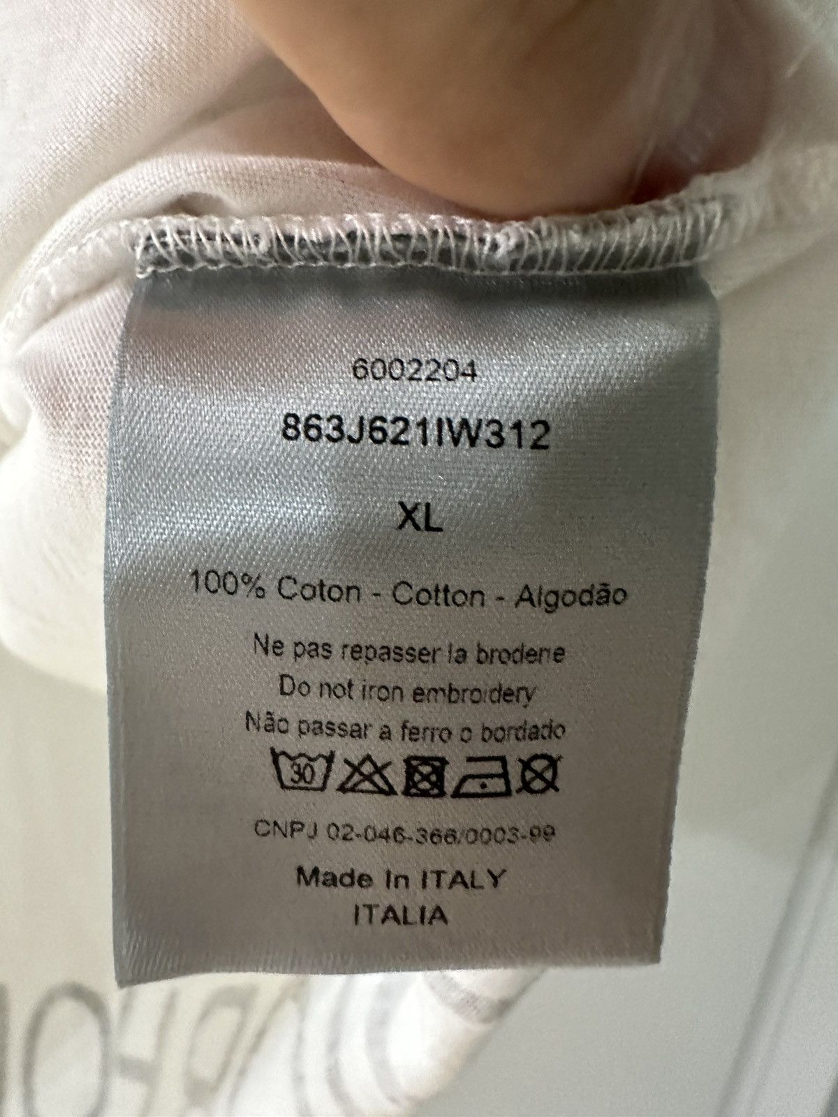 Christian Dior Homme B22 t-shirt