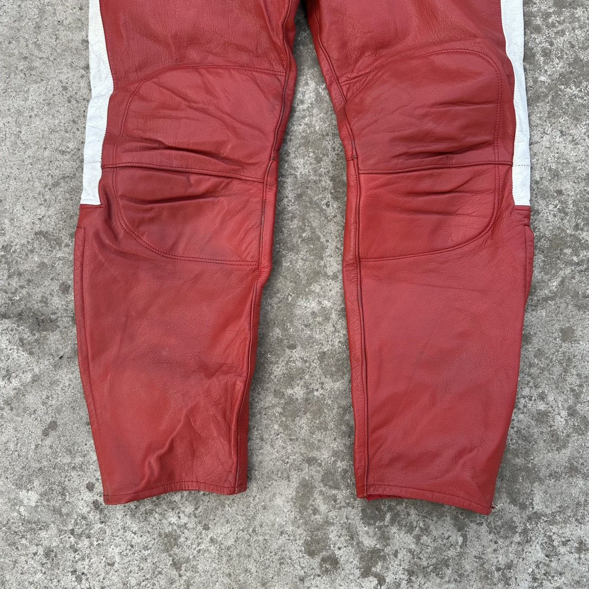 20471120 × Genuine Leather × If Six Was Nine Vintage Japanese Style Moto Leather Pants 90s Size 32 Size US 32 / EU 48 - 3 Thumbnail