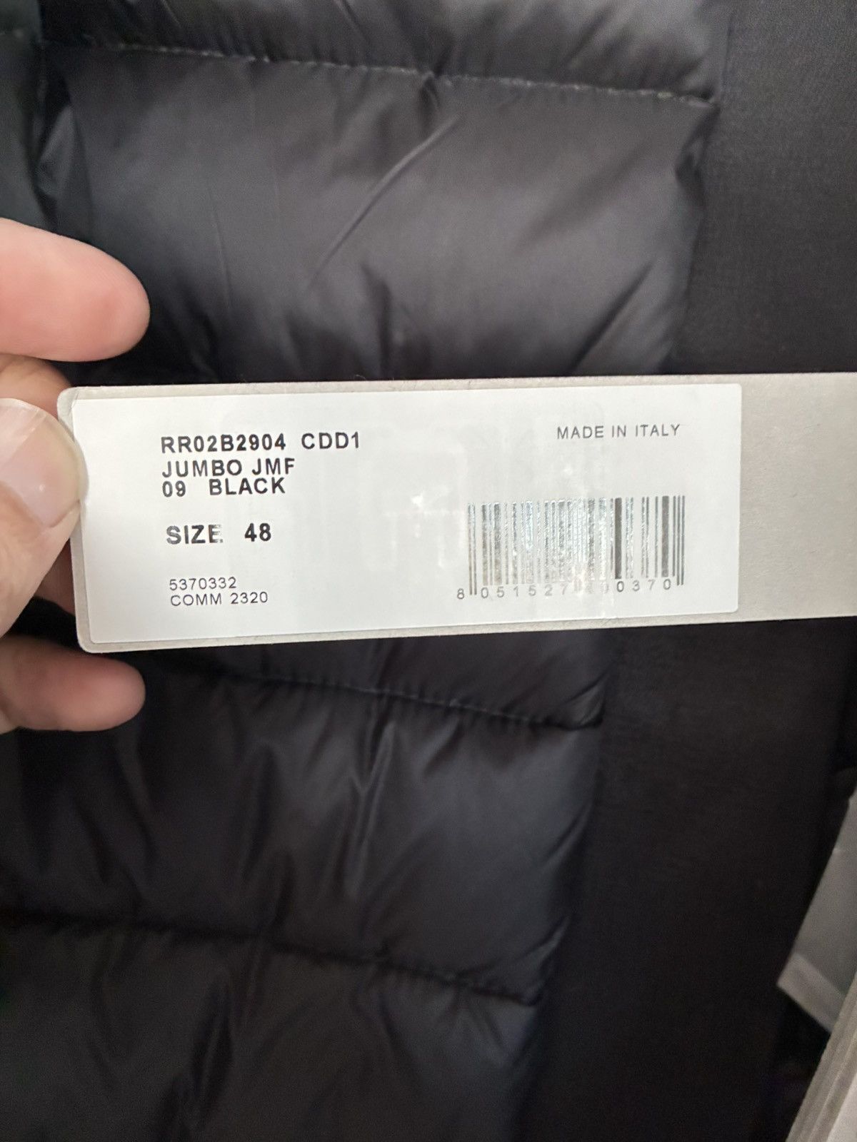 Rick Owens Rick Owens - Strobe Jumbo JMF overcoat Size US L / EU 52-54 / 3 - 2 Thumbnail