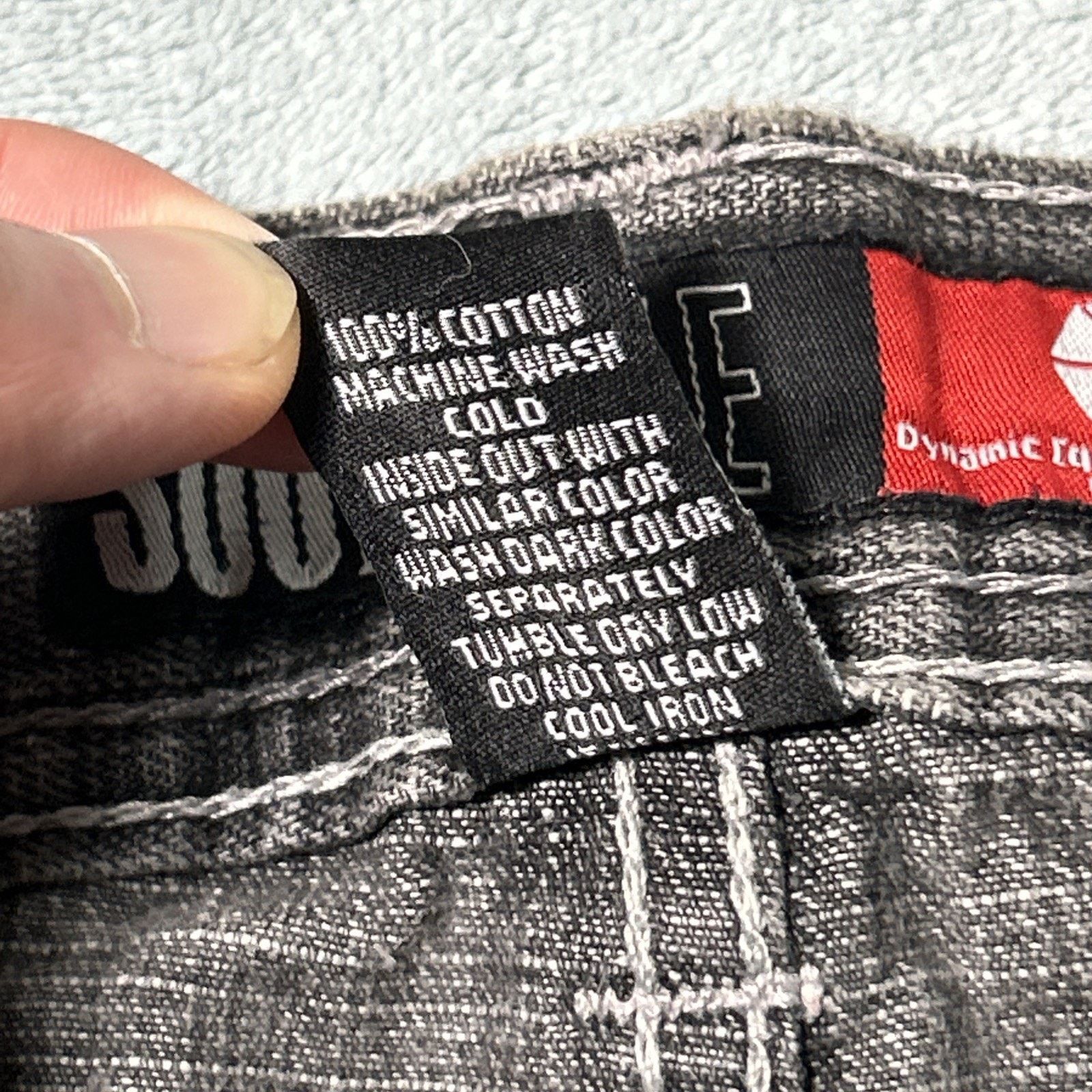 Southpole Southpole Red Tab Beyond Baggy Jeans 38x25 Raw Hems Wide Size US 38 / EU 54 - 13 Thumbnail
