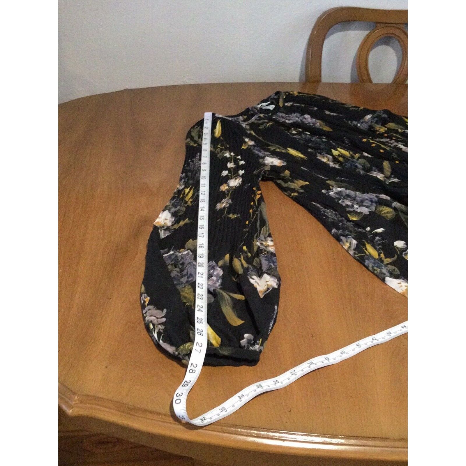 Other A New Day Floral Sheer Overlay w/Tank Underneath Top M Size M / US 6-8 / IT 42-44 - 16 Thumbnail