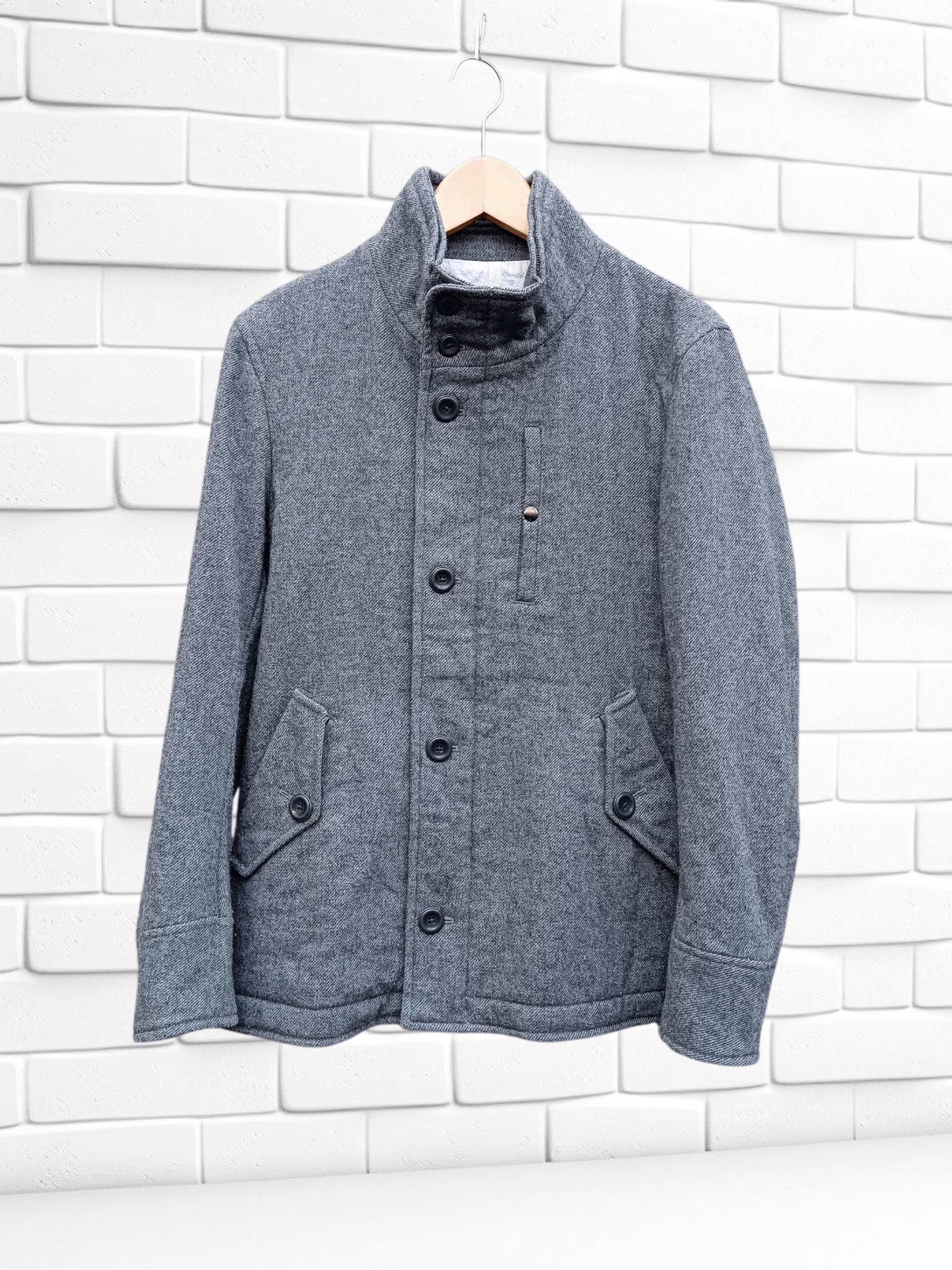 Takeo Kikuchi Vintage Takeo Kikuchi Linen Wool Jacket Size US M / EU 48-50 / 2 - 1 Thumbnail