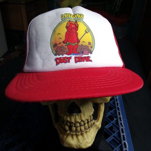 Vintage Deadstock Vintage Arizona Dust Devil Trucker Hat Cap Size ONE SIZE - 1 Thumbnail