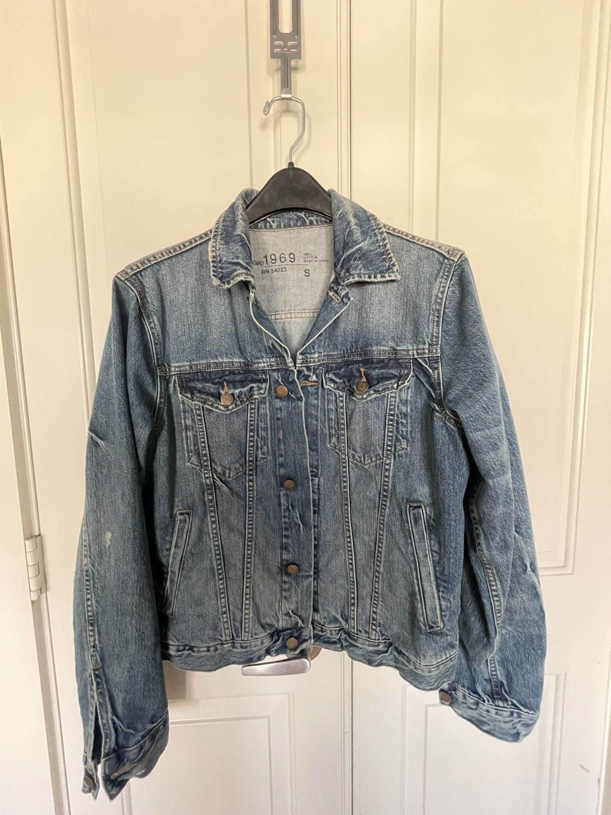 Gap Gap 1969 Men’s Denim Jean Jacket Small Size US S / EU 44-46 / 1 - 3 Thumbnail