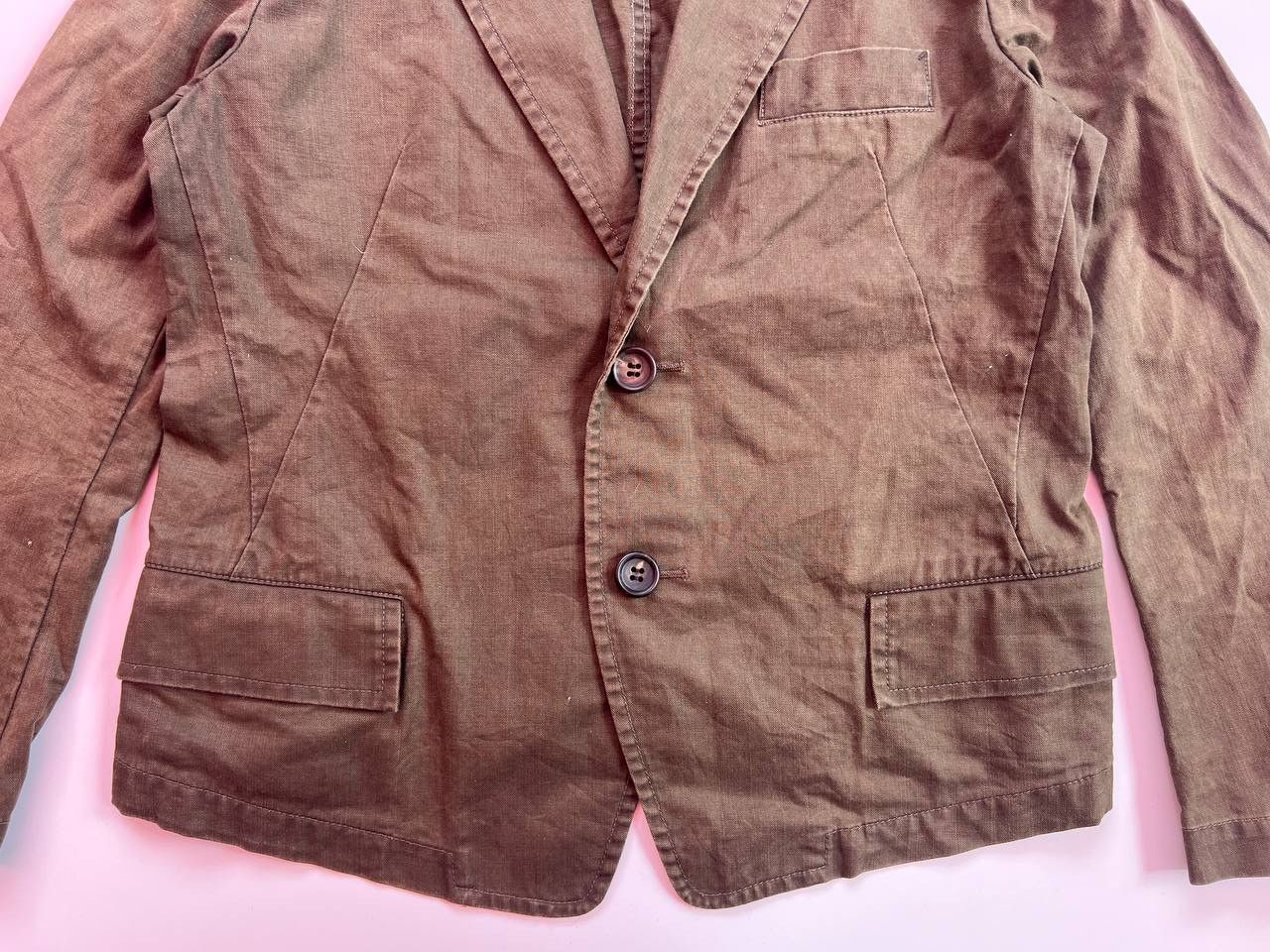 Vintage × Y's × Yohji Yamamoto Vintage Y's Yohji Yamamoto blazer Size 34S - 3 Thumbnail