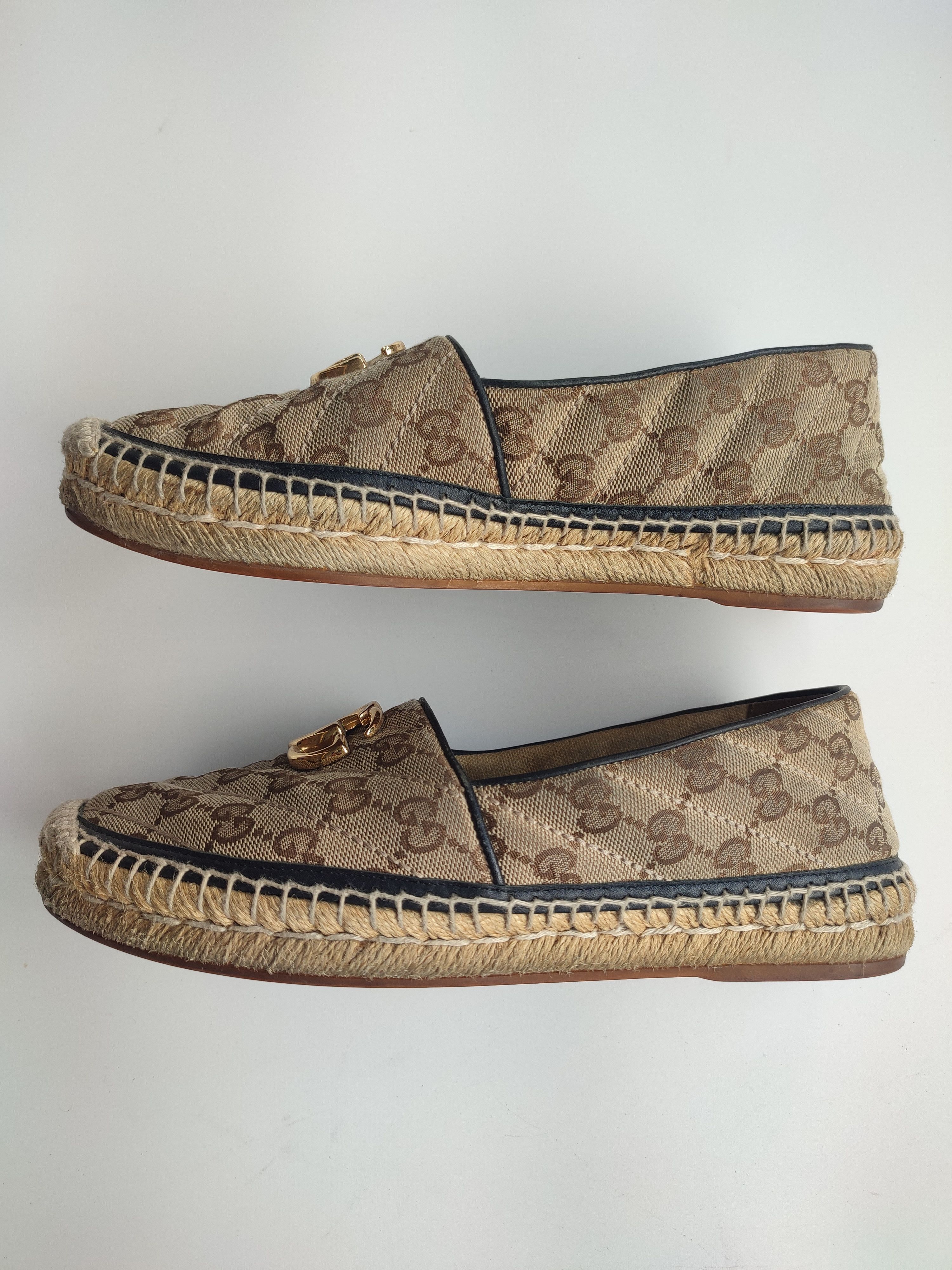 Gucci Authentic Gucci espadrilles women size 38 loafers Size US 8 / IT 38 - 5 Thumbnail