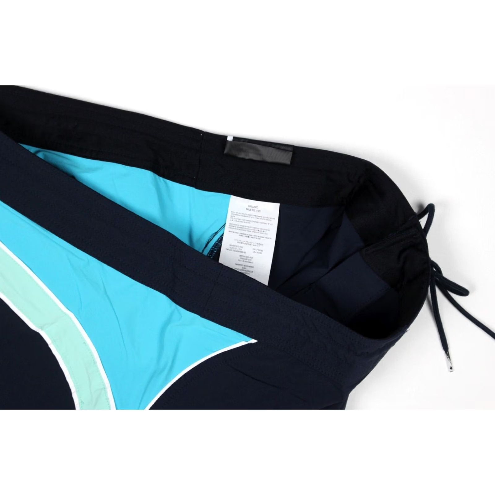 Volcom Volcom Men's Rangled Liberators 19" Board Shorts Size 40 Navy Blue Navy Blue Striped 40 x 19 Outseam Pockets Drawstring Stretch Board Shorts Mens Size US 40 / EU 56 - 4 Thumbnail