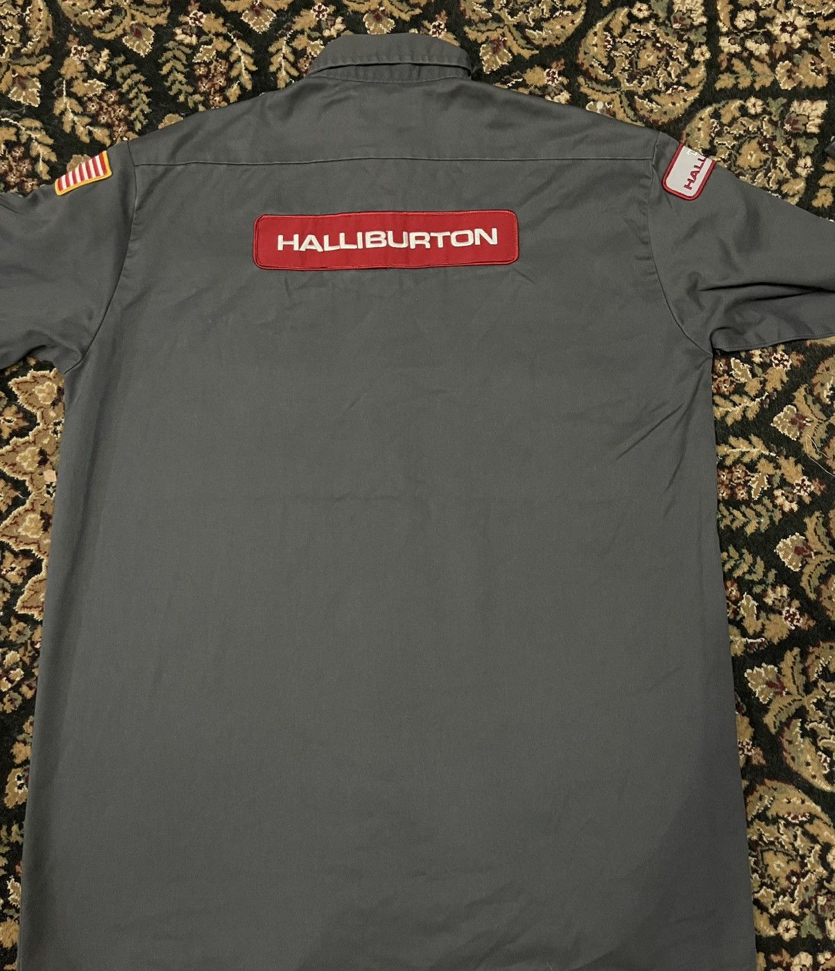 Dickies Vintage workwear shirt Dickies Halliburton Size US L / EU 52-54 / 3 - 7 Thumbnail
