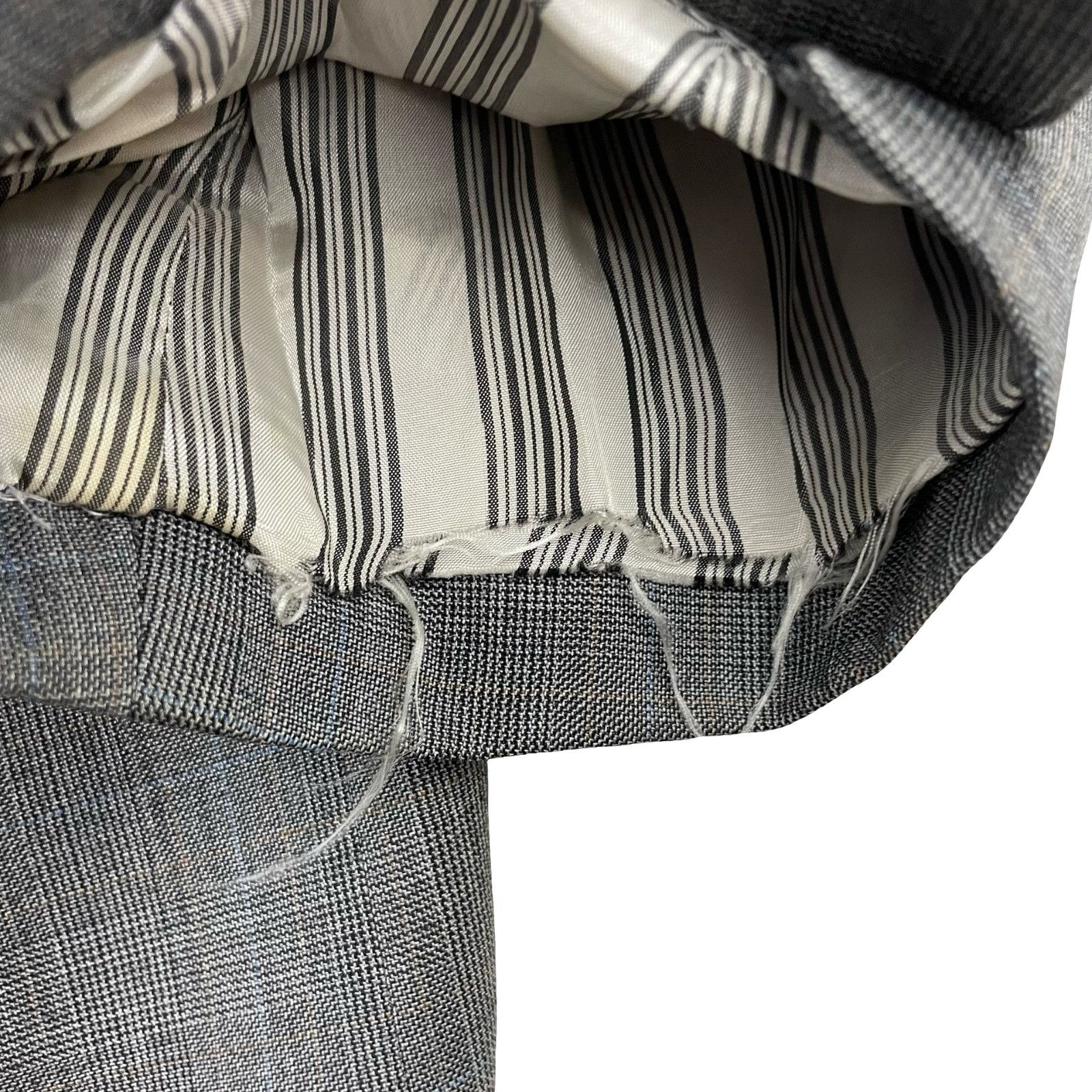 Brooks Brothers Brooks Brothers Men’s 100% Wool 2-Button Suit Gray Plaid • I Size 44L - 22 Thumbnail