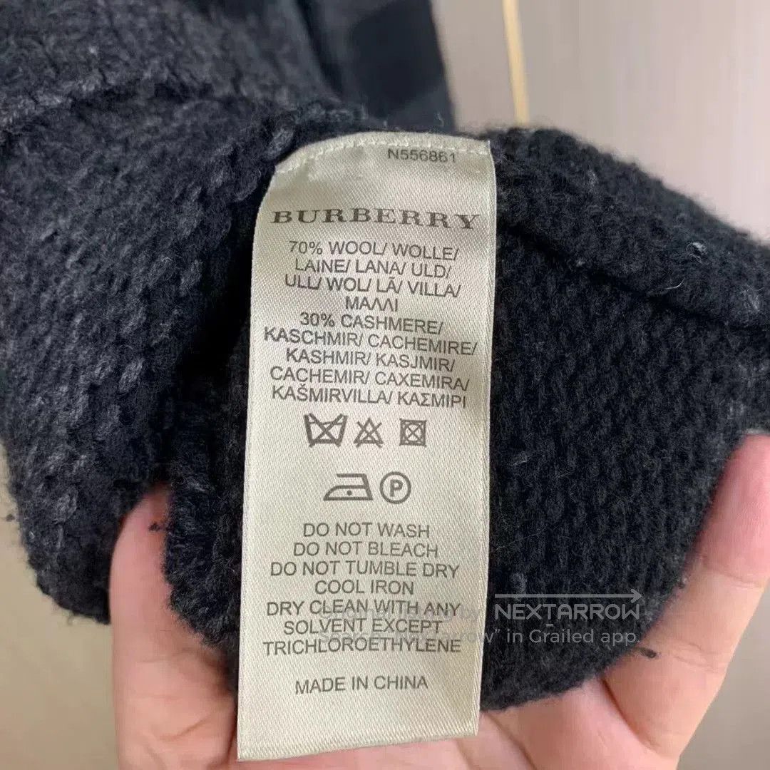 Burberry burberry striped knitted sweater in gray. Size US S / EU 44-46 / 1 - 5 Thumbnail