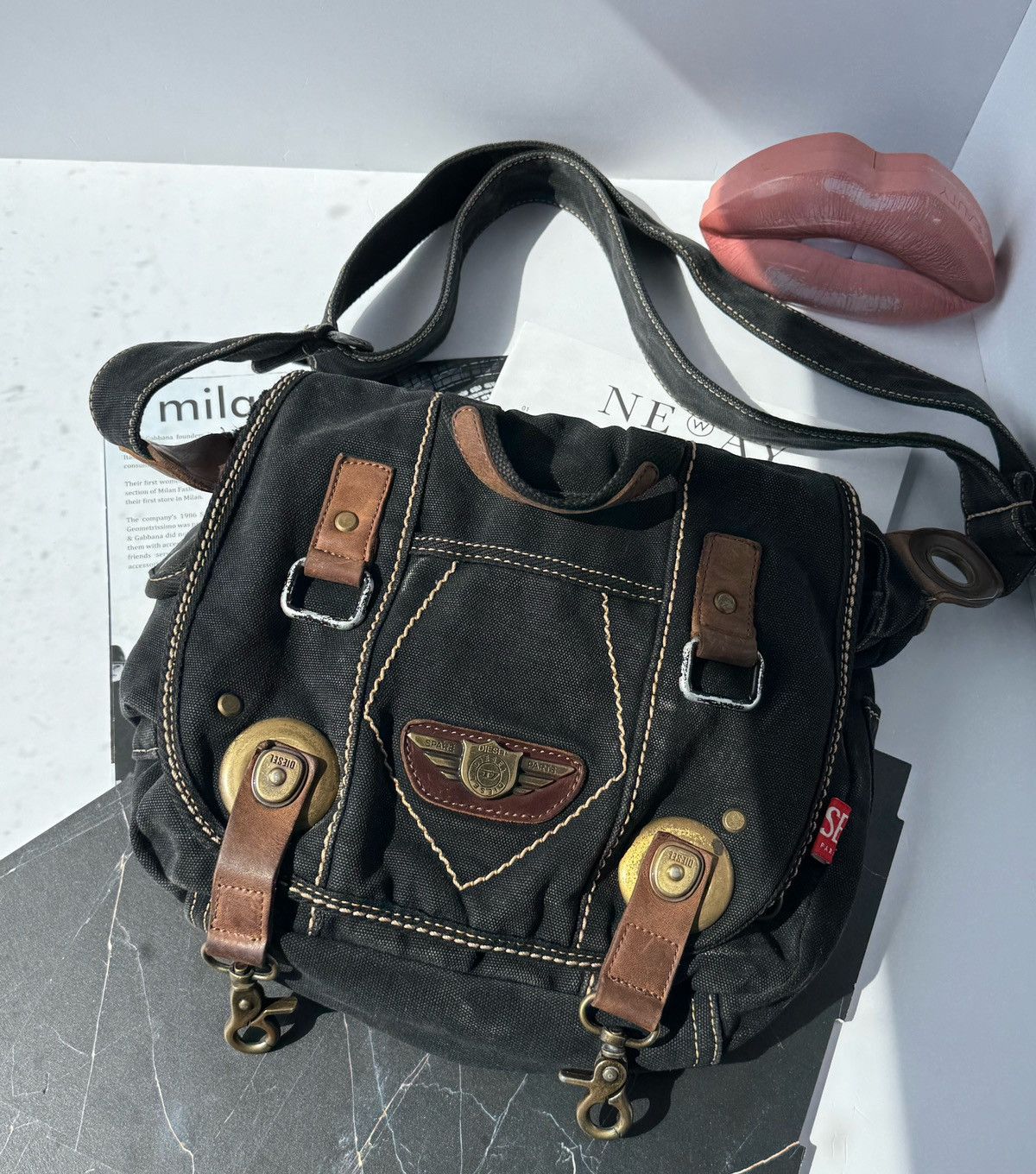 Diesel Diesel vintage bag/backpack Size ONE SIZE - 18 Thumbnail