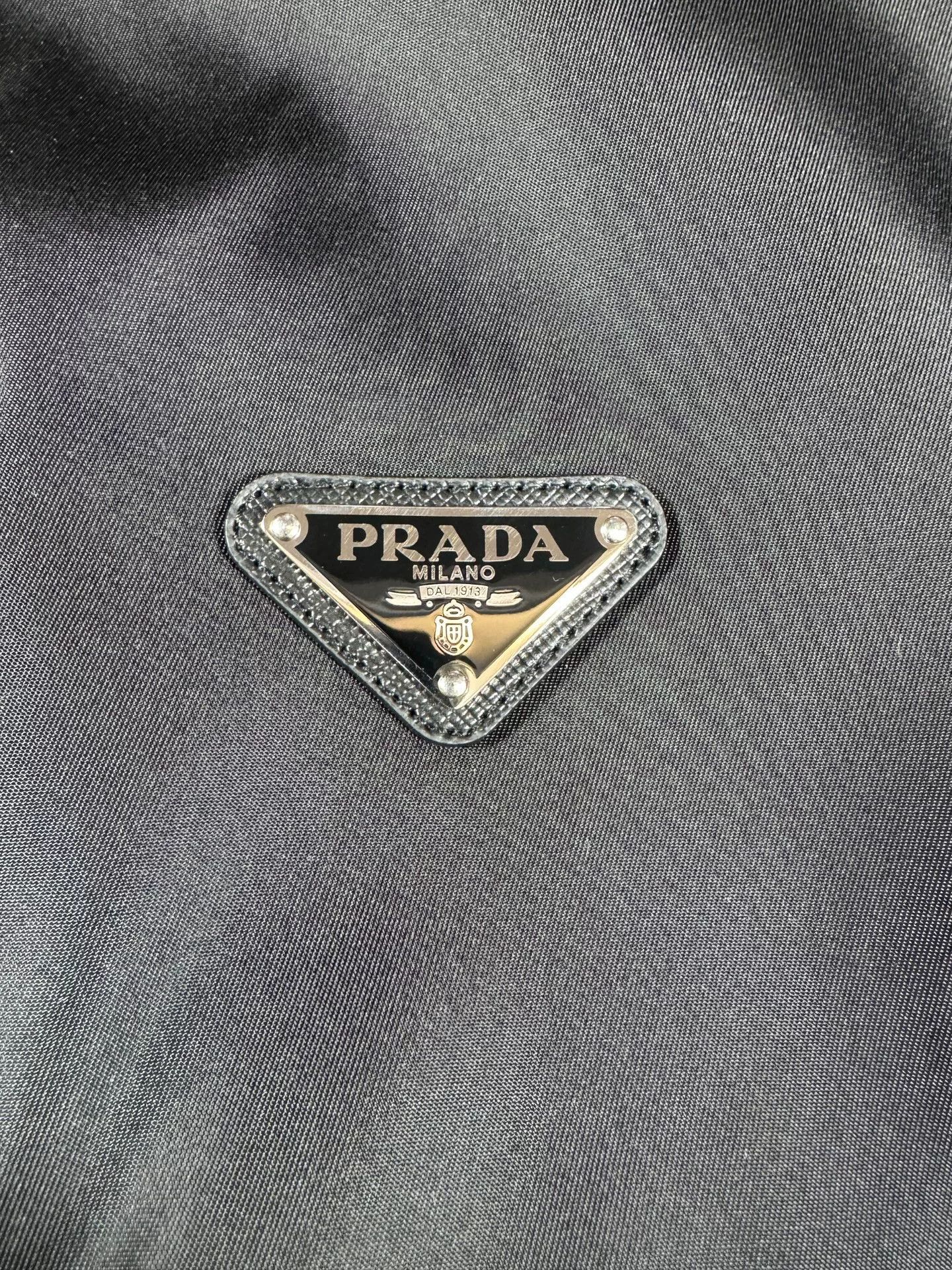 Prada Prada Re-Nylon Triangle Logo Bomber Jacket Size US S / EU 44-46 / 1 - 4 Thumbnail