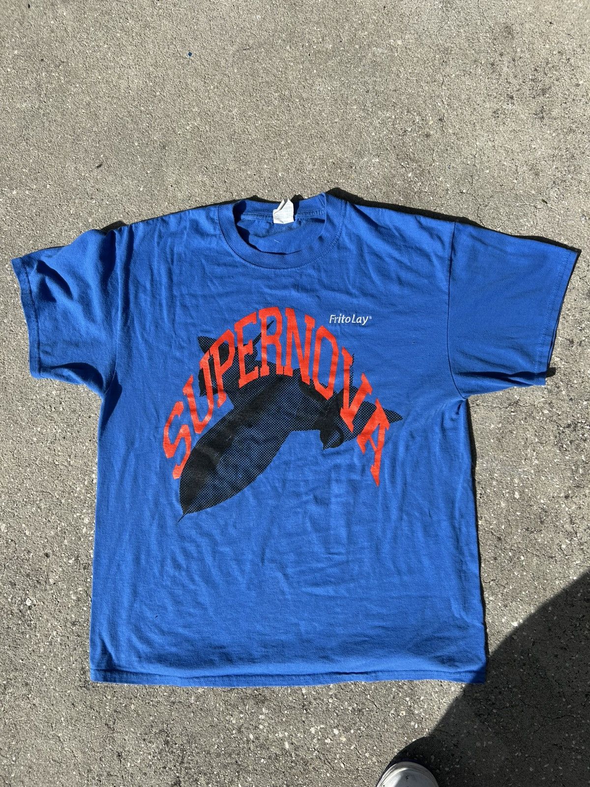 Other 1/1 Your World Supernova sr71 blue fritolay graphic t shirt Size US L / EU 52-54 / 3 - 1 Thumbnail