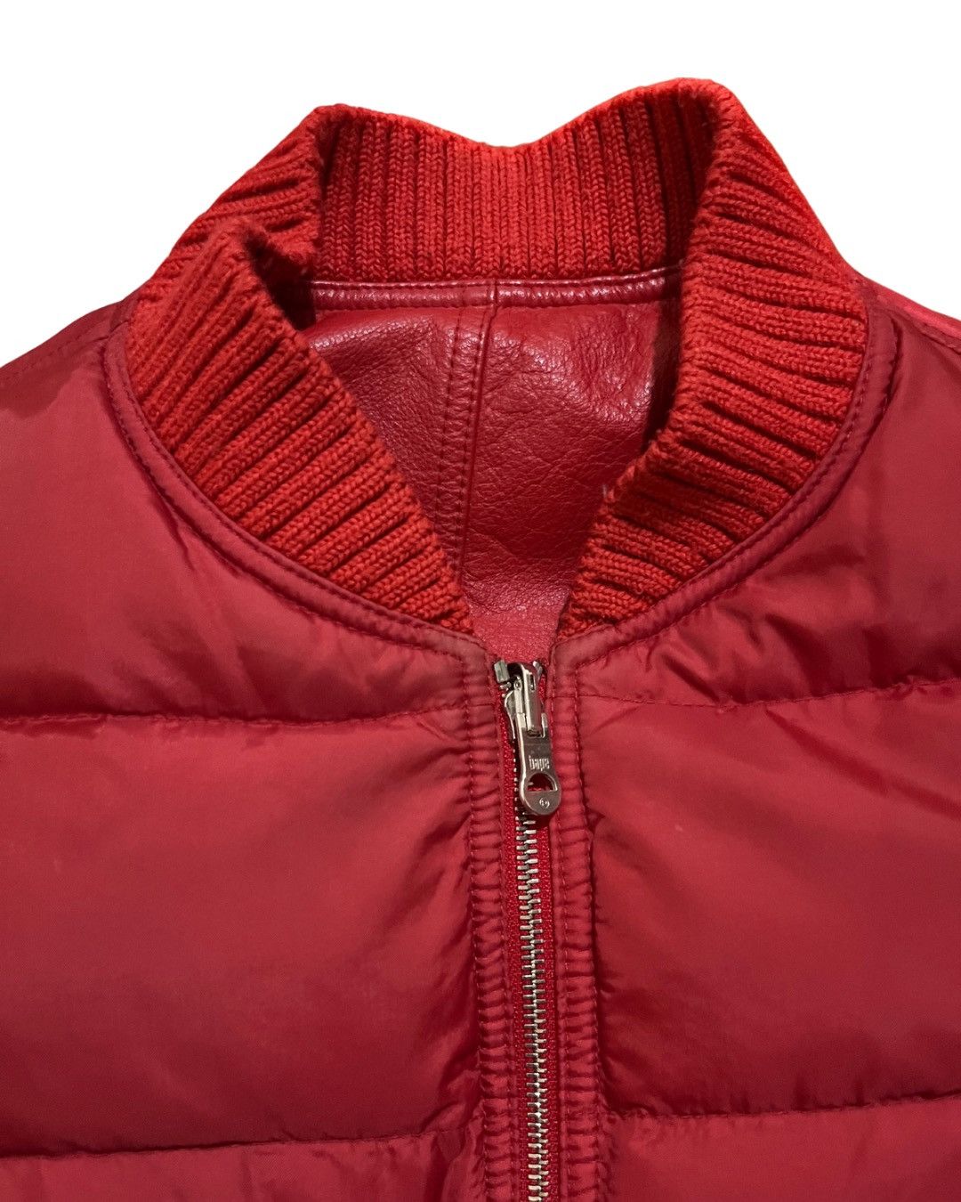 Bape 2000s A Bathing Ape Reversible Leather Puff Down Jacket Size US S / EU 44-46 / 1 - 3 Thumbnail