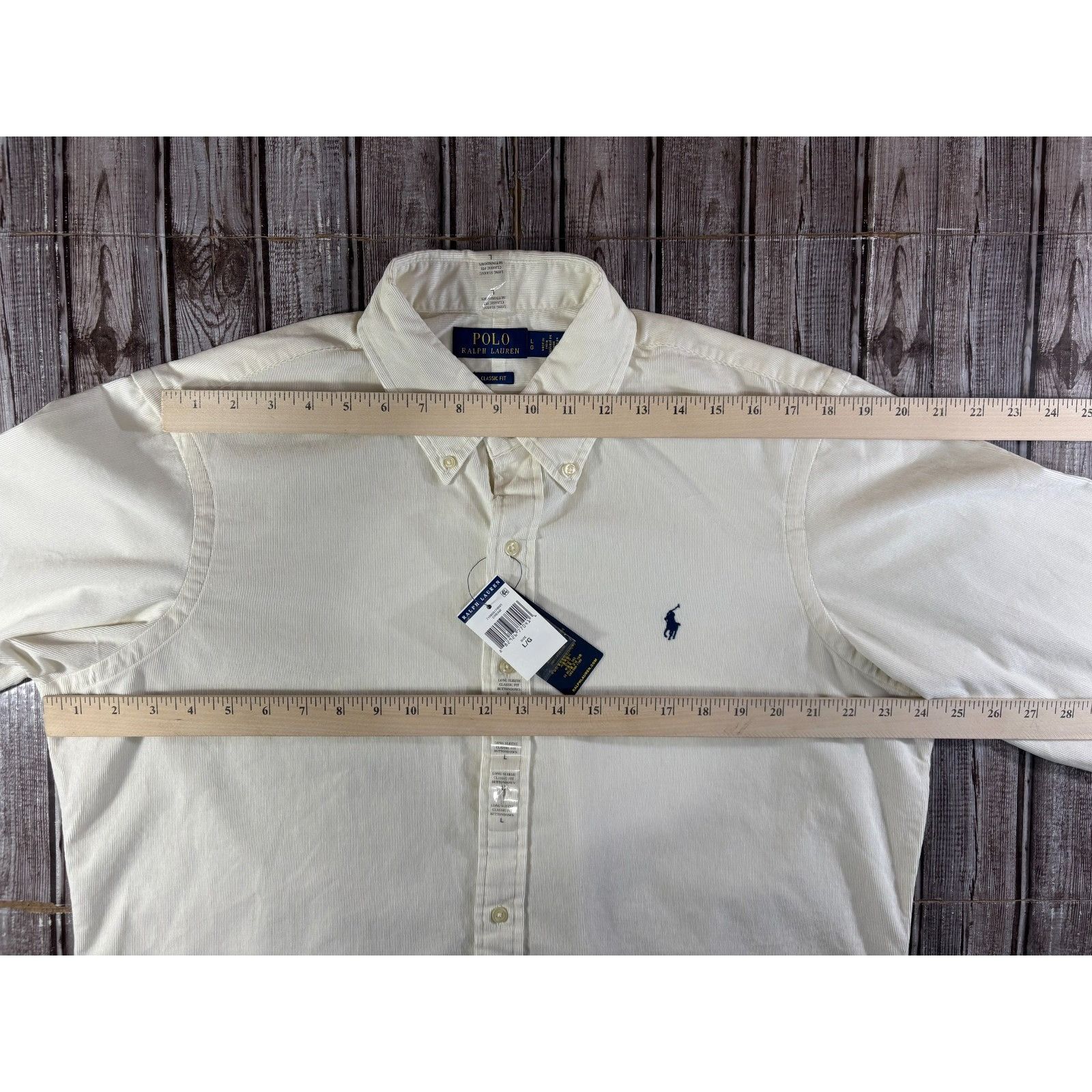 Polo Ralph Lauren Polo Ralph Lauren Classic Fit Corduroy Button-Down Shirt col Size US L / EU 52-54 / 3 - 11 Thumbnail
