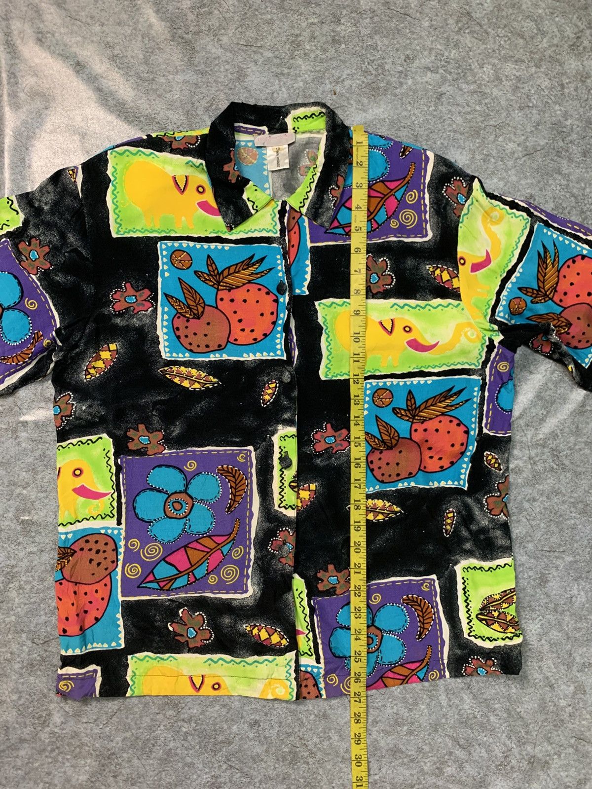 Japanese Brand Rare Design Vintage Marie Claire Long Sleeve Blouse Size M / US 6-8 / IT 42-44 - 7 Thumbnail