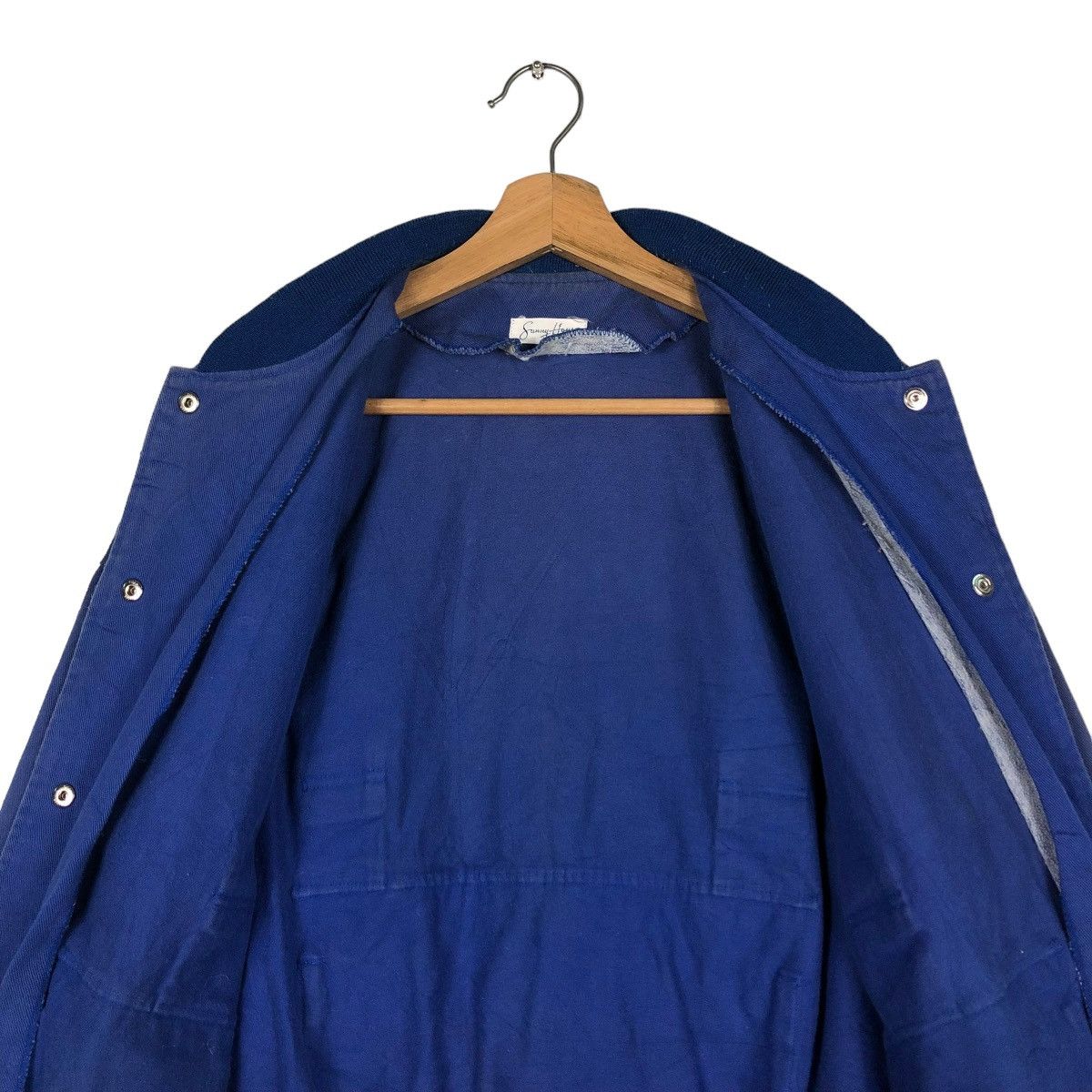 Japanese Brand 🔥VINTAGE PARACHUTE BONDAGE BIKER BOMBER JACKET SUNNY HOUSE Size US M / EU 48-50 / 2 - 16 Thumbnail