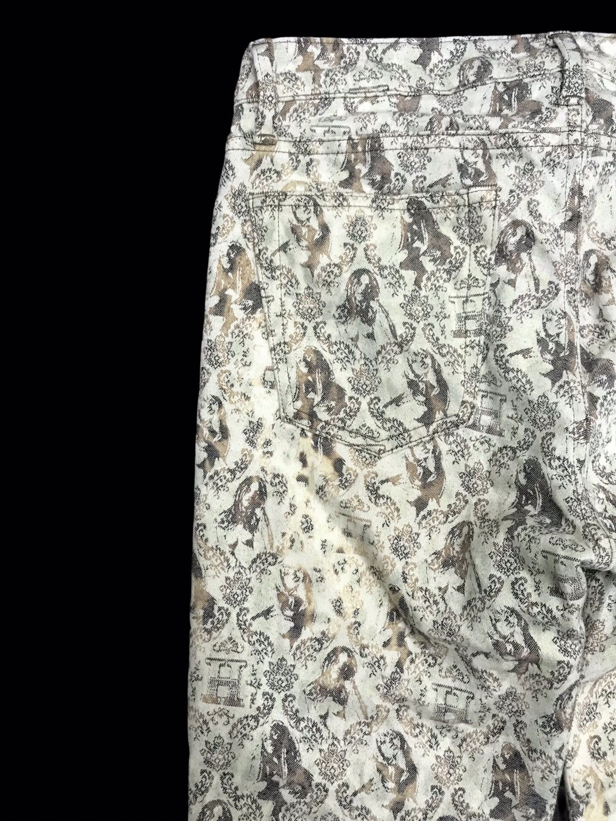 Hysteric Glamour 💥ARCHIVAL💥VERY RARE HYSTERIC GLAMOUR JACQUARD PANT F346 Size 28" / US 6 / IT 42 - 13 Thumbnail
