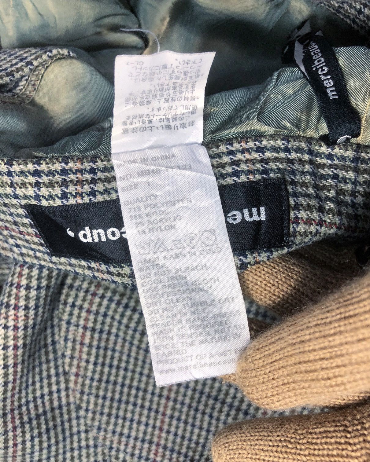 Issey Miyake Rare Mercibeaucoup Issey Miyake Wool Shorts Size US 28 / EU 44 - 10 Thumbnail